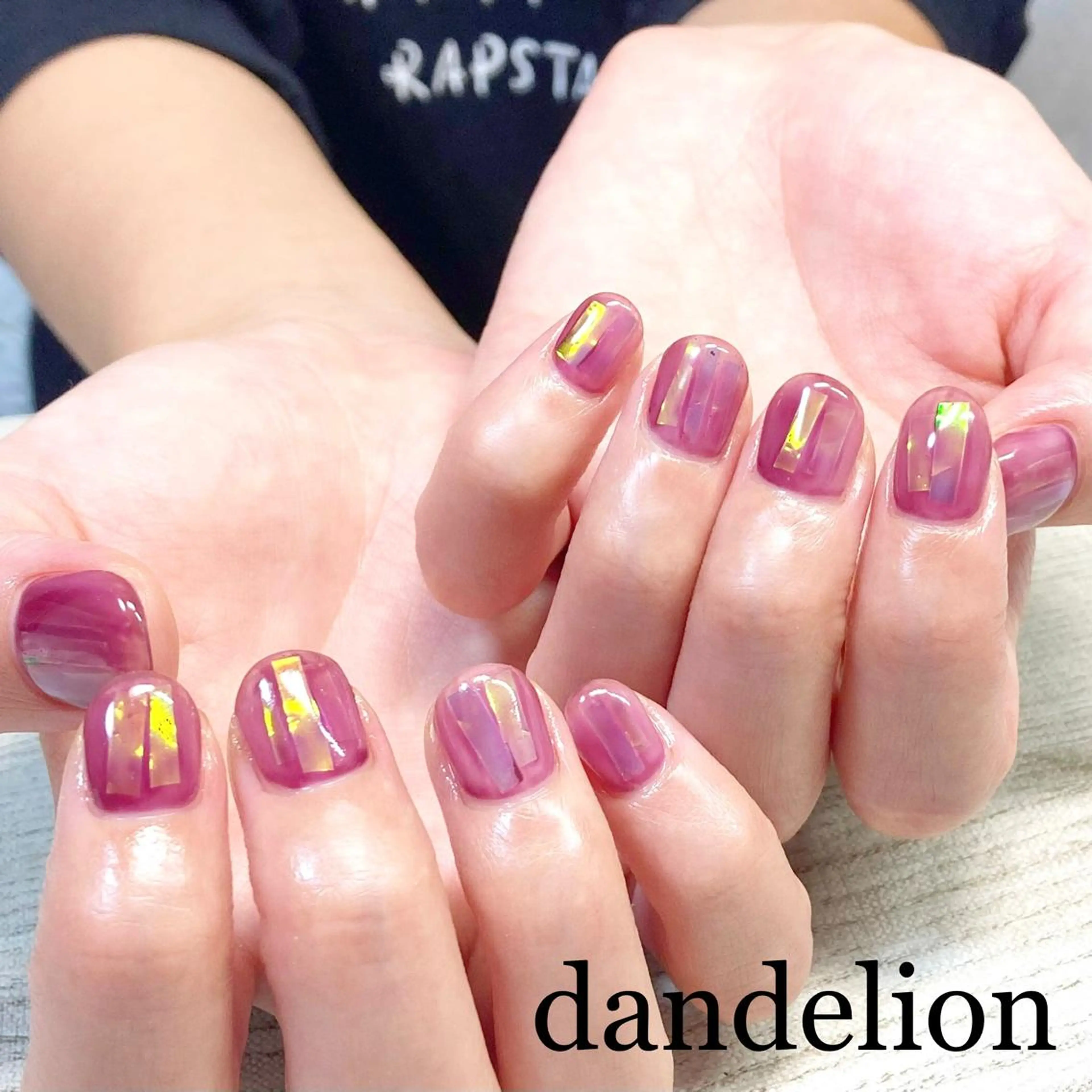 ネイル ハンドネイル ハンドケア dandelion ダンデライオンのネイルデザイン