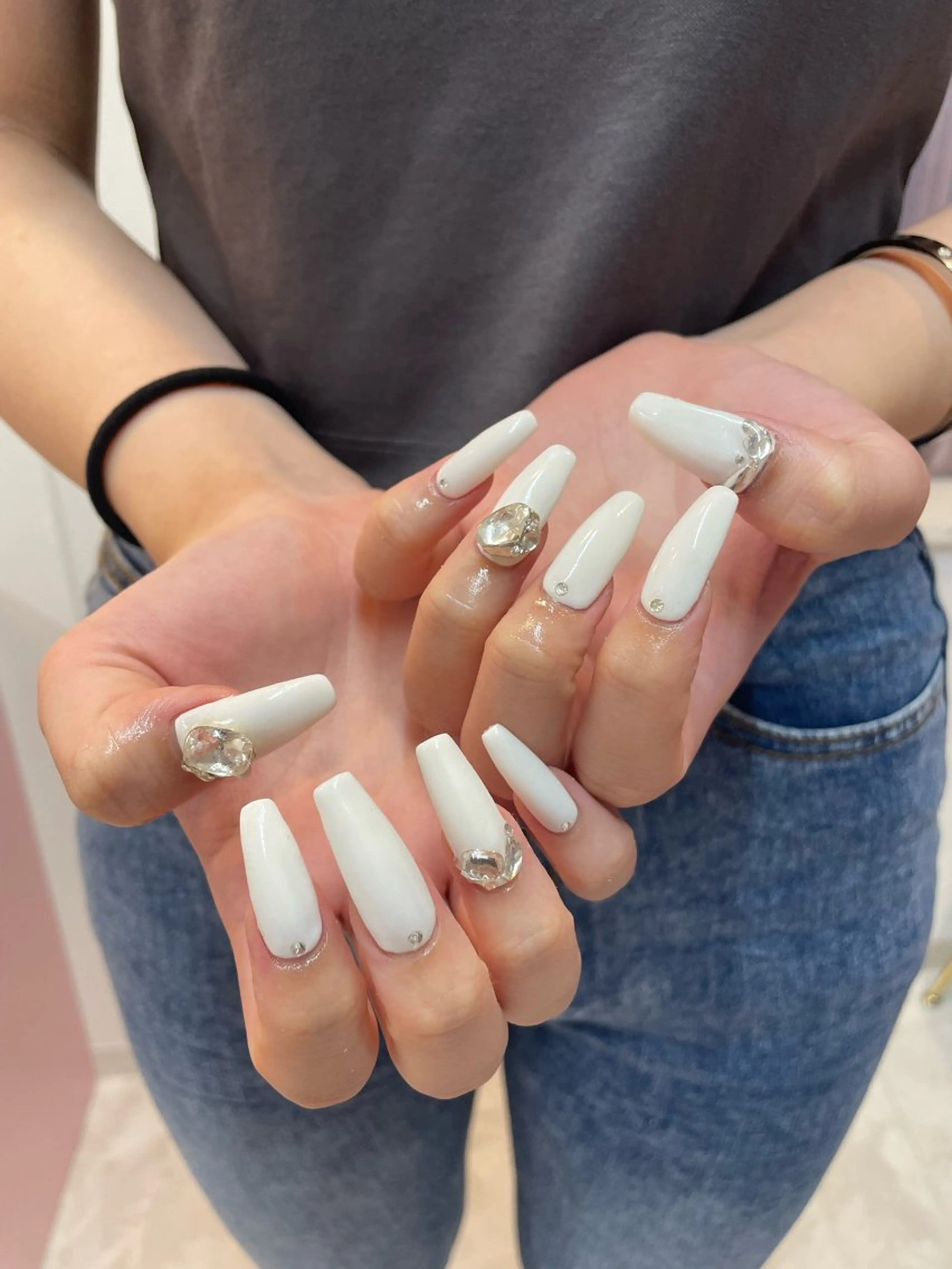 ネイル 束感まつ毛/ネイル/ LED♥KIRARAのマツエク・マツパデザイン