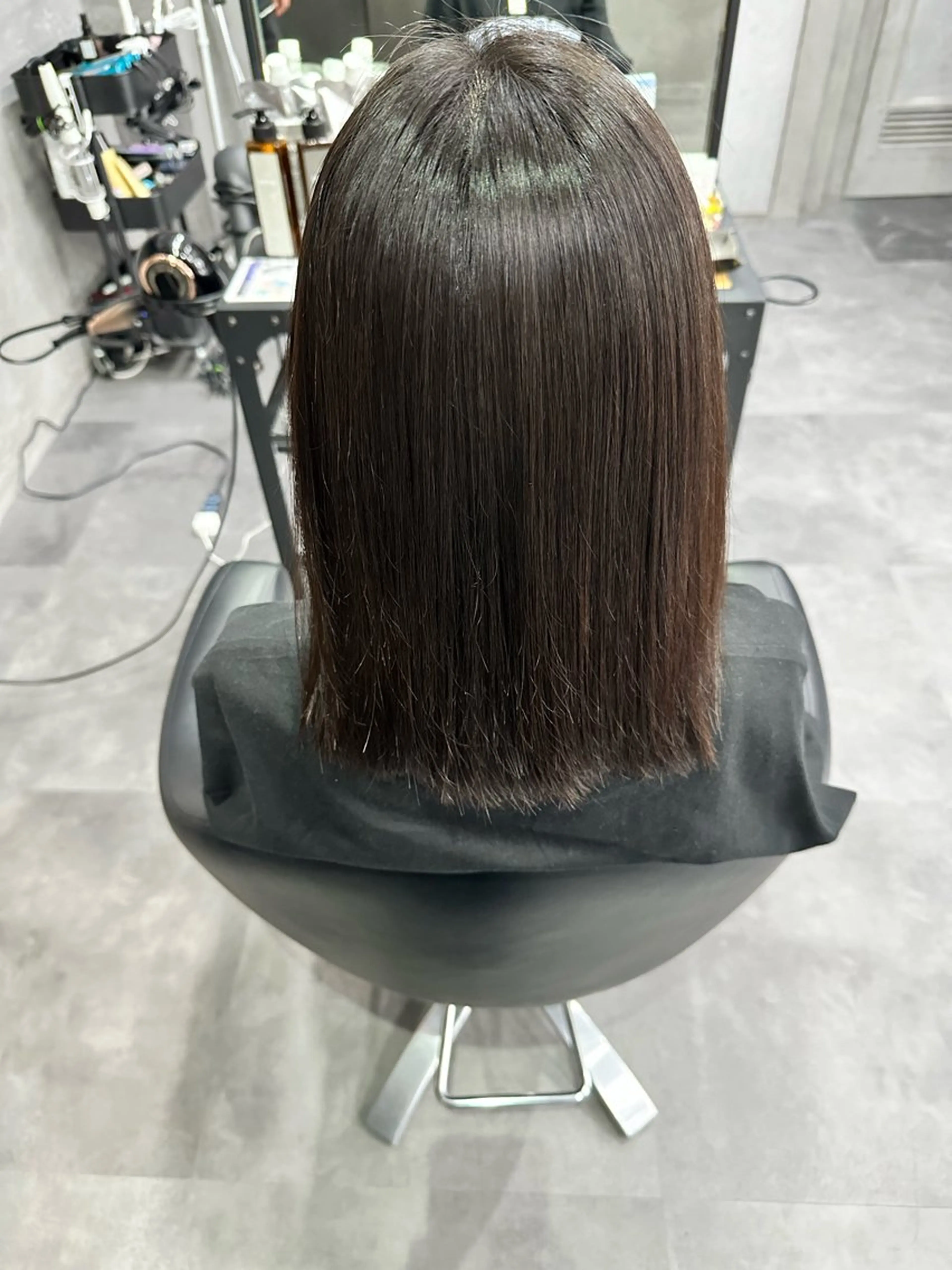 ミディアム パーマ maco /カラー・縮毛矯正のヘアスタイル