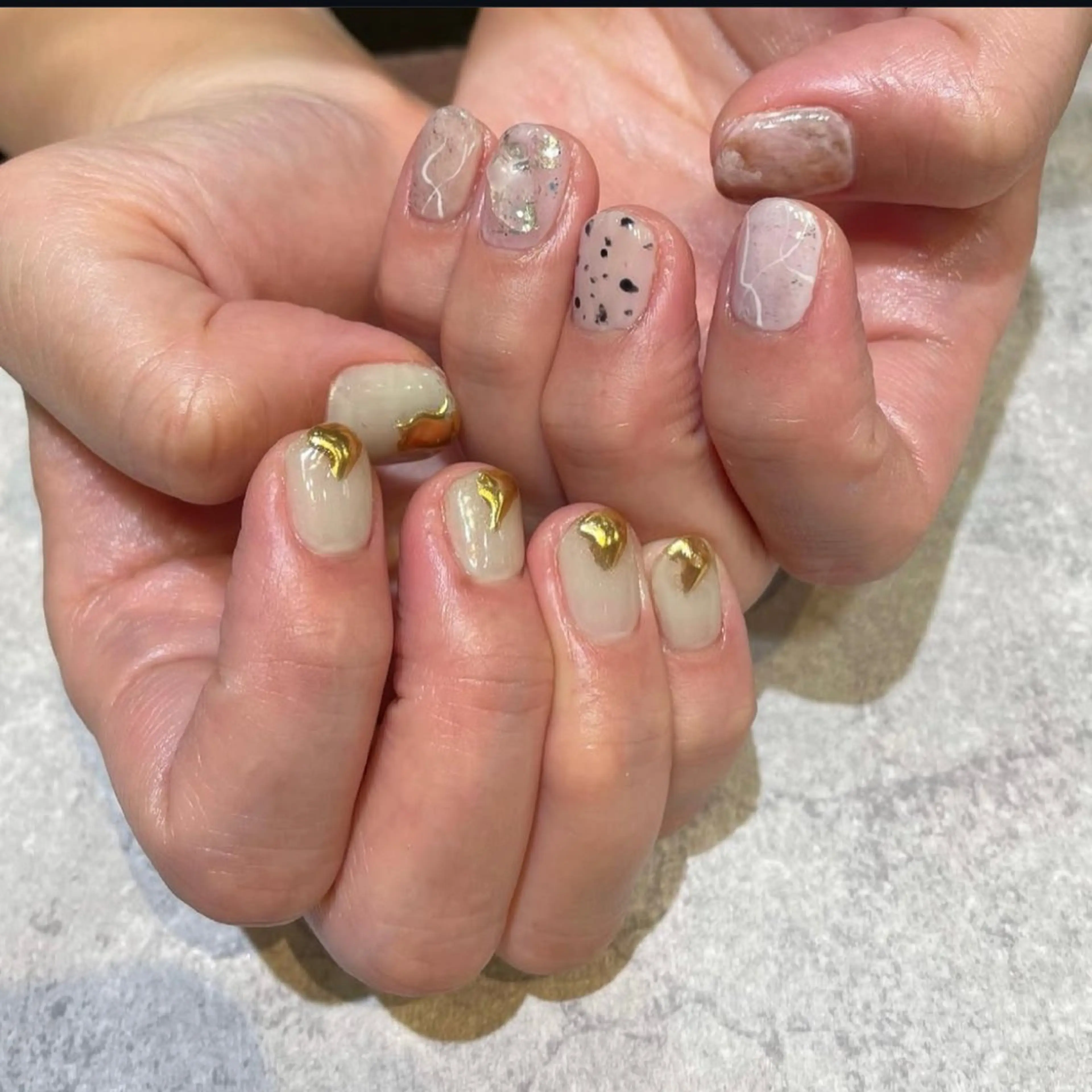 ネイル ハンドネイル Nail salon K　momoのネイルデザイン