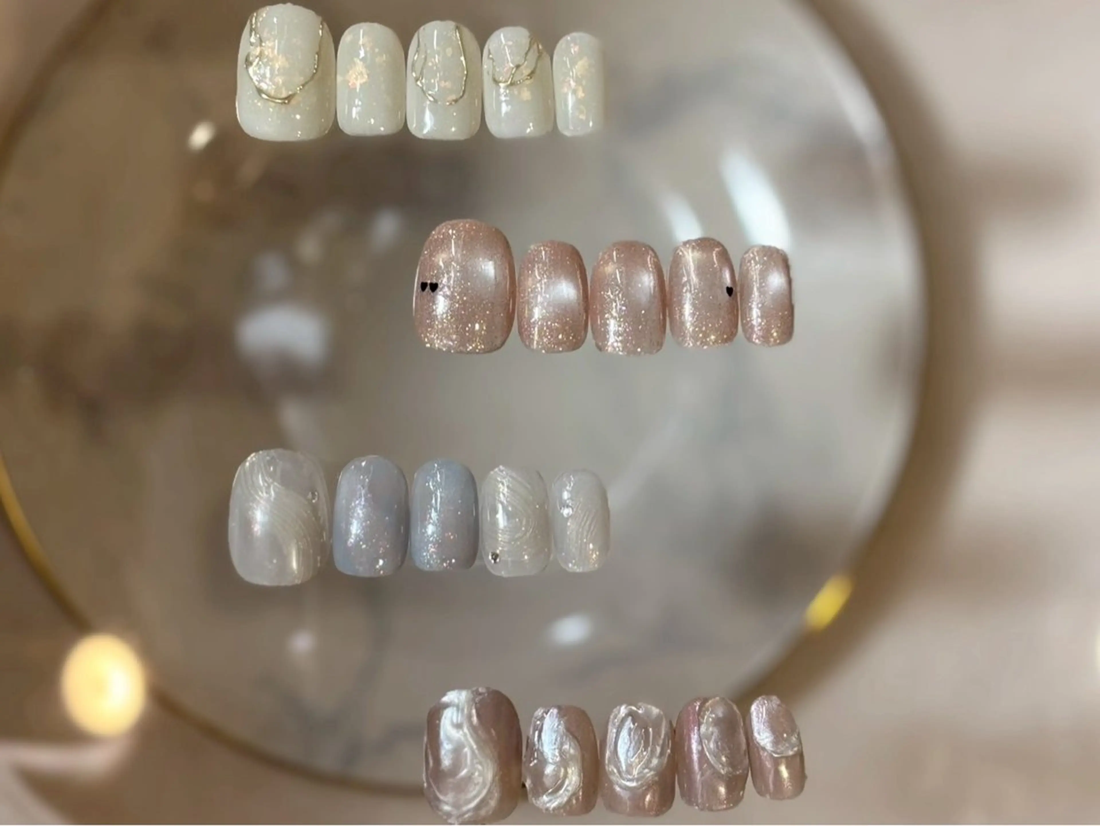 ネイル ニュアンスネイル She nail TAKENAKAのネイルデザイン