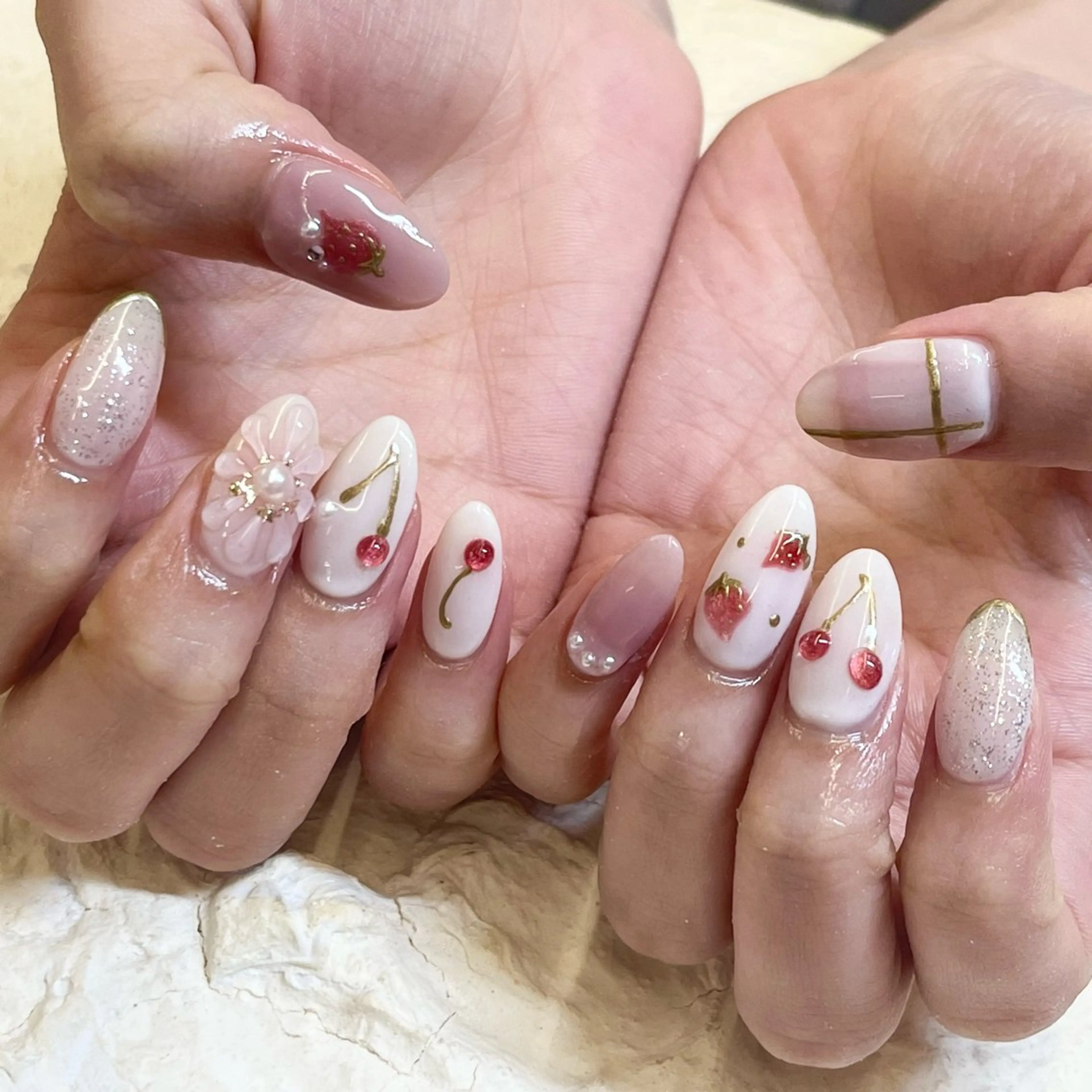 ネイル ハンドネイル ෆYura Nailෆのネイルデザイン