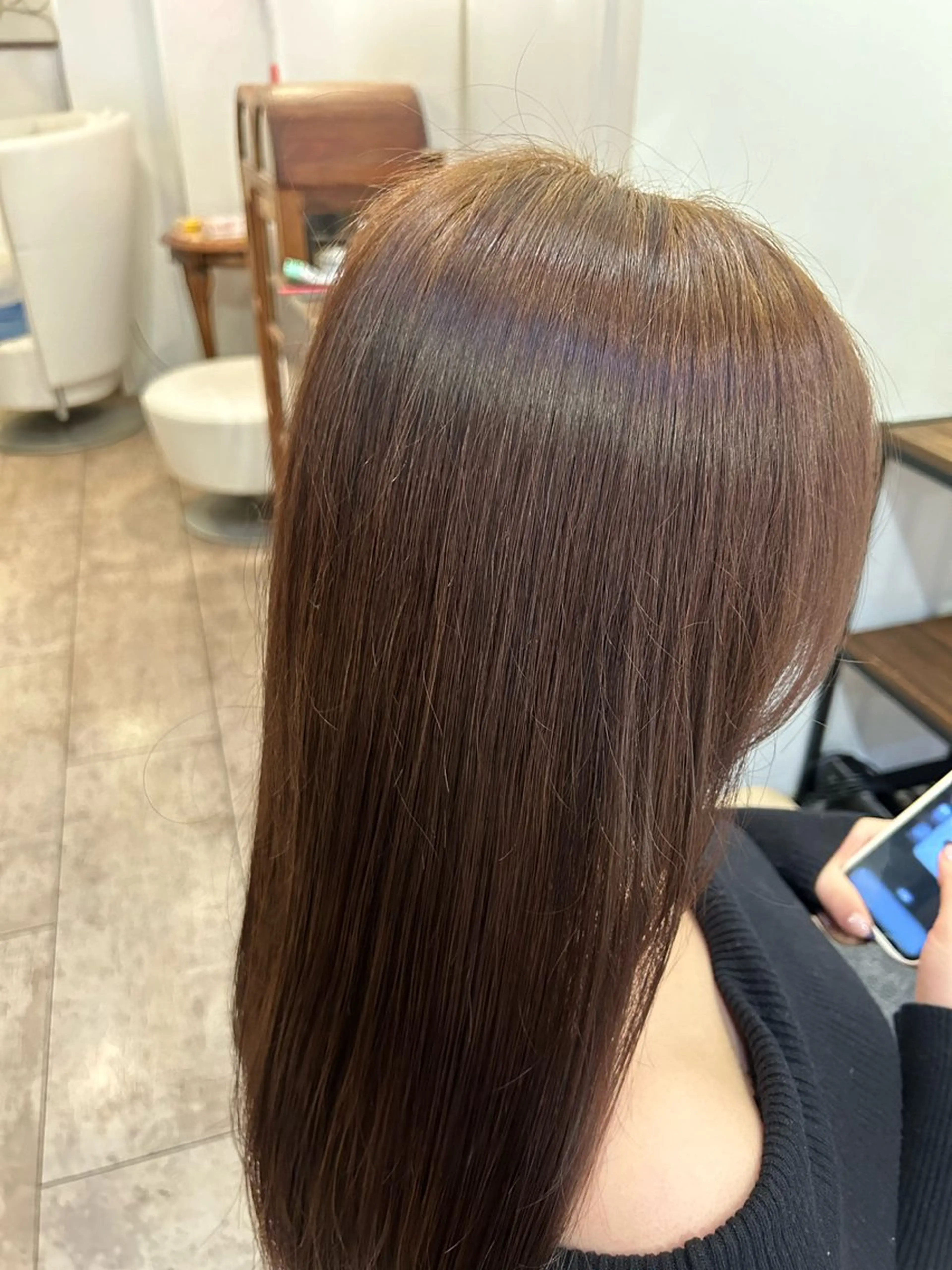 カラー ARISE 都立大学 稲月 瑞喜のヘアスタイル