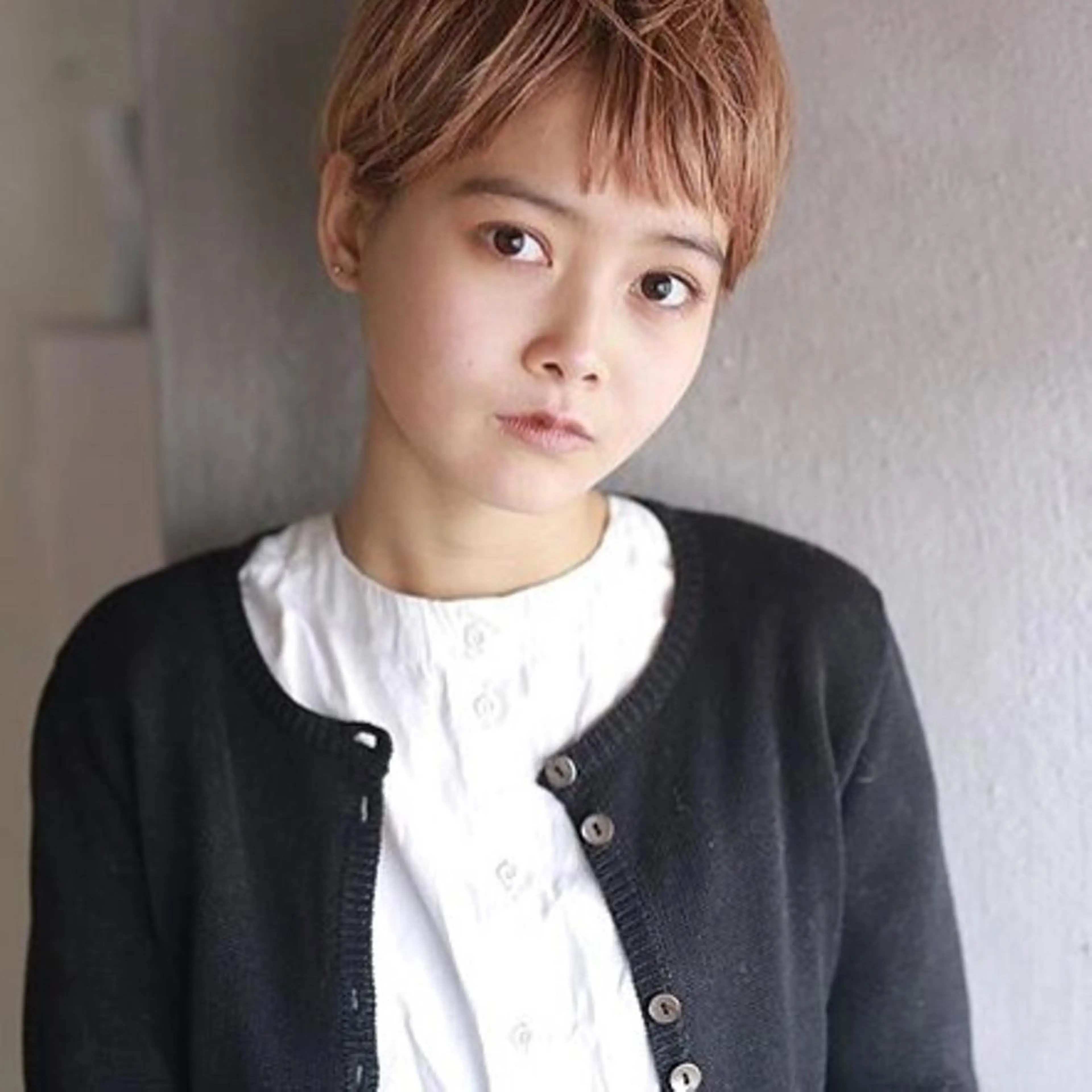 ショート カラー カット ヘアカラー トリートメント 坂本 裕介/パーマのヘアスタイル