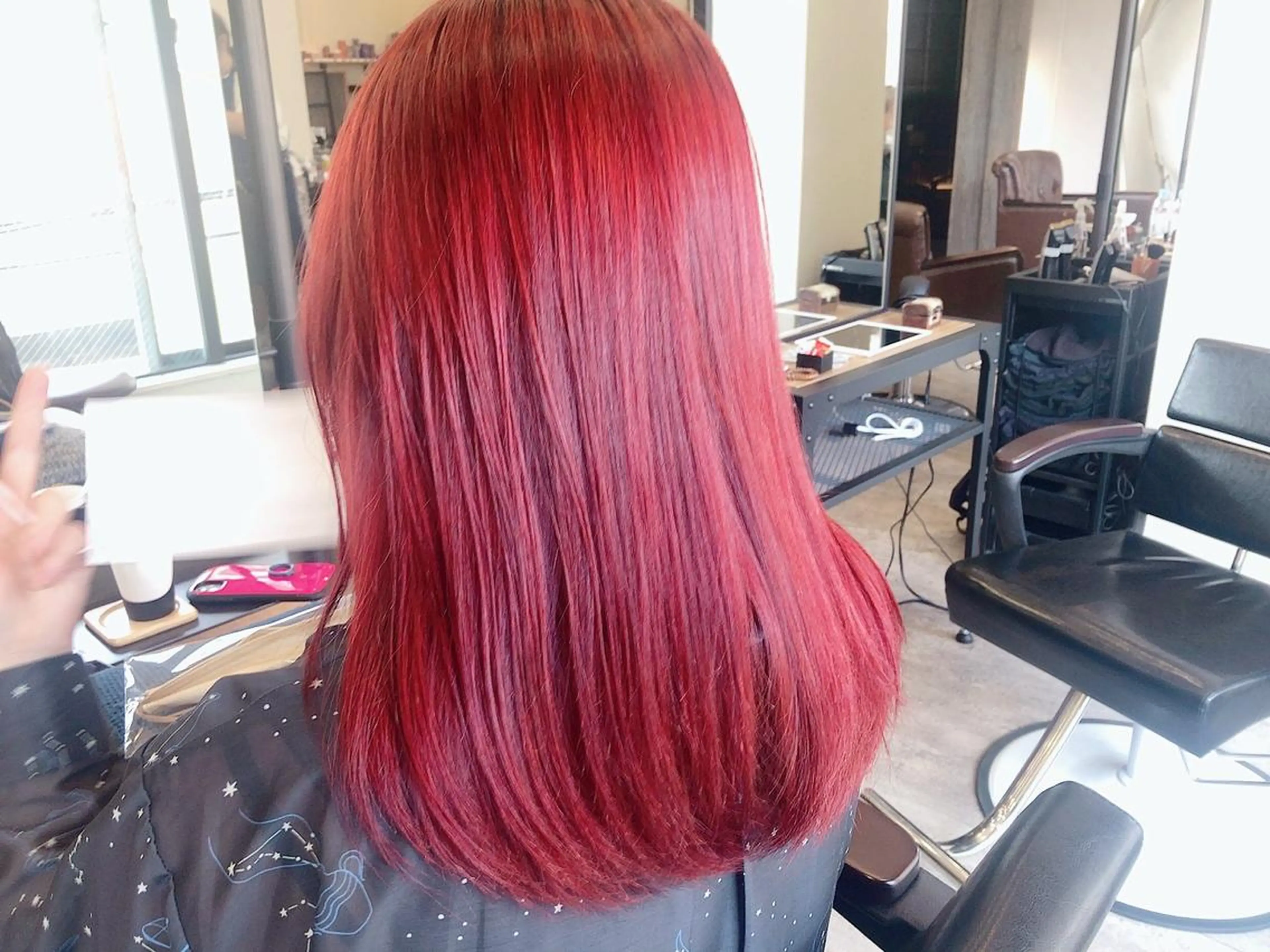 セミロング カラー ヘアアレンジ ケイゴ【店長】 メンズパーマ特化のヘアスタイル