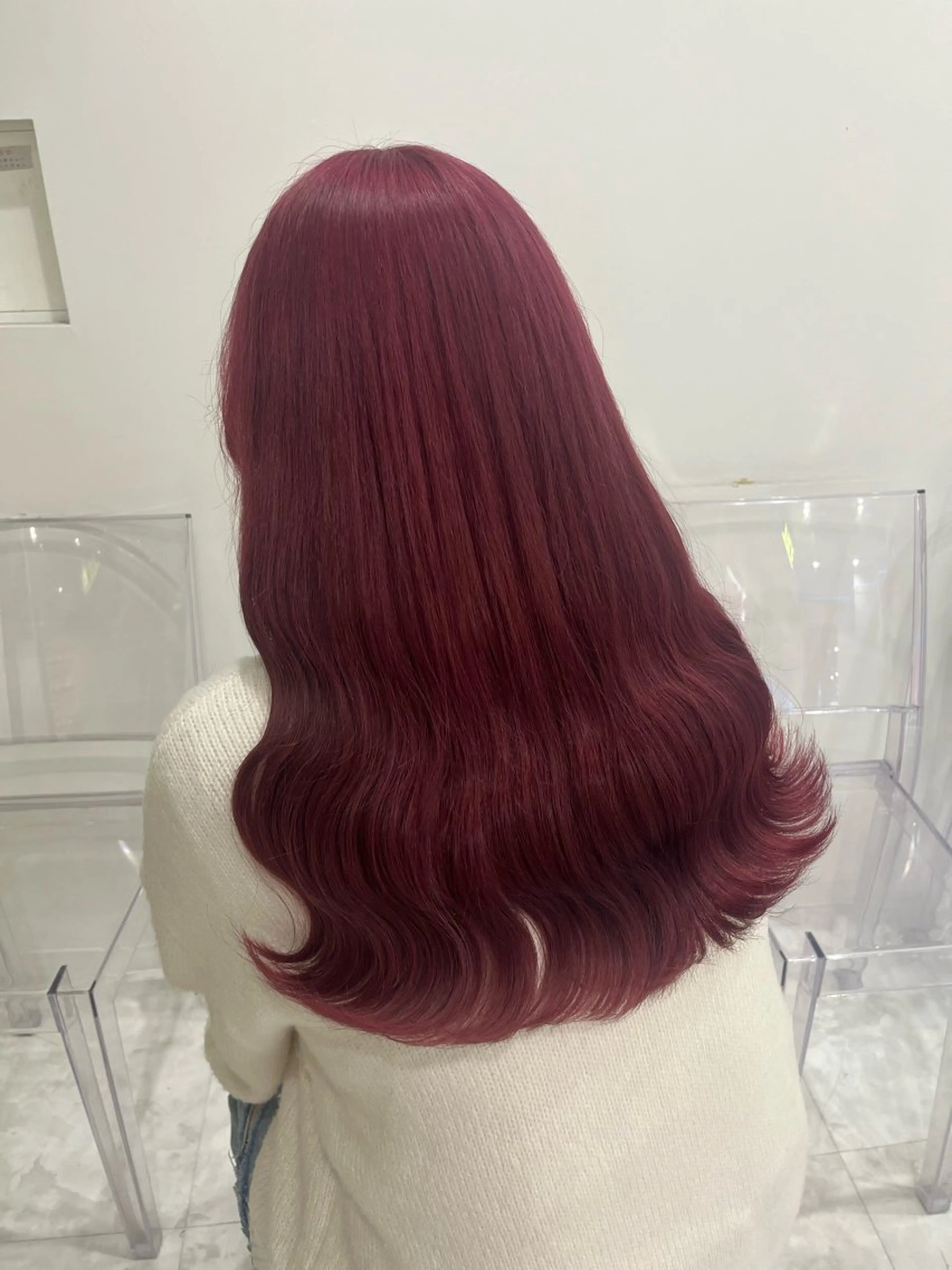 カラー ヘアカラー akari🎀🤍 ガーリーstyleのヘアスタイル