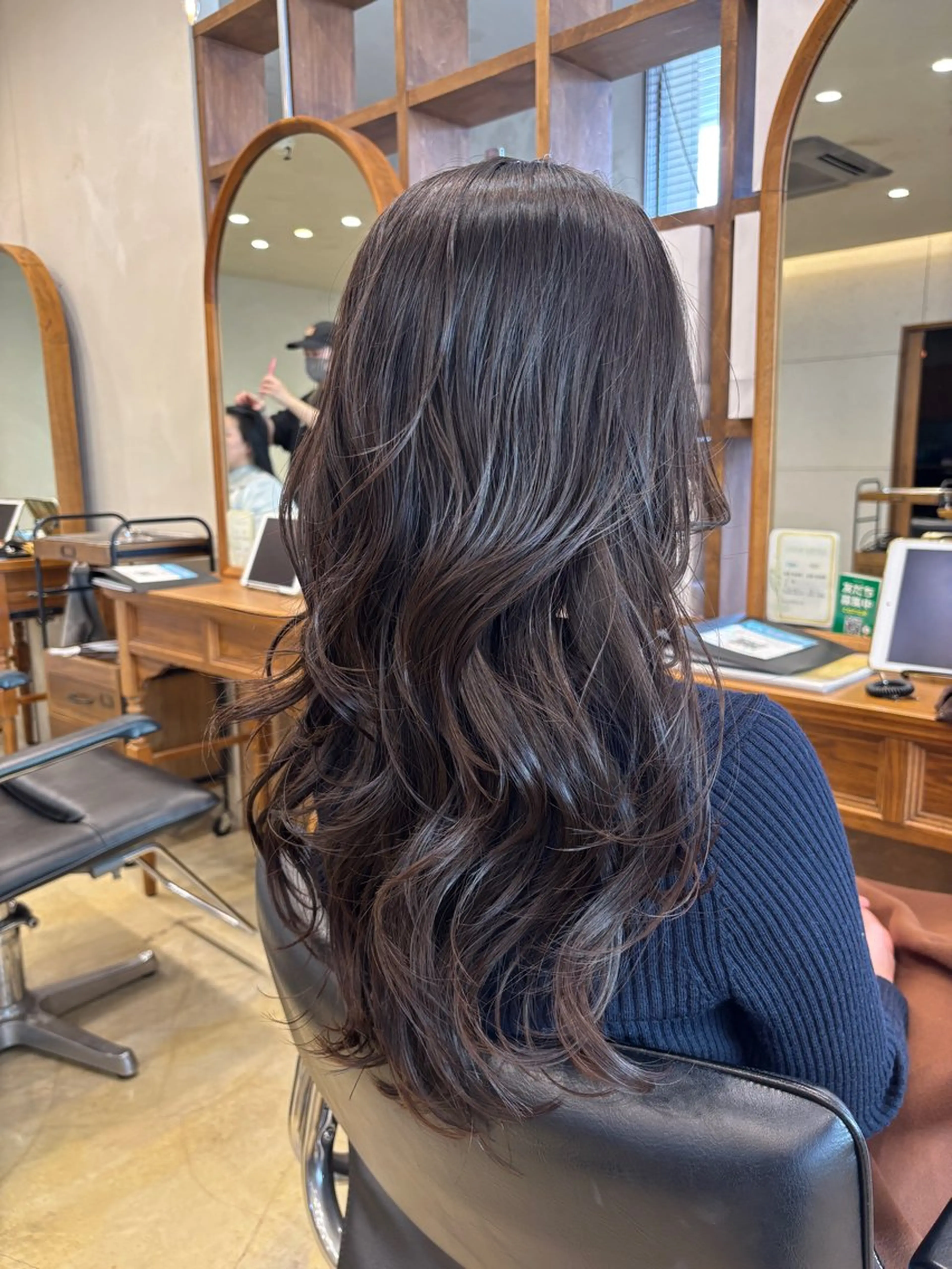 ロング ハイレイヤー レイヤーカット カノエ下関熊野店 /AOIのヘアスタイル