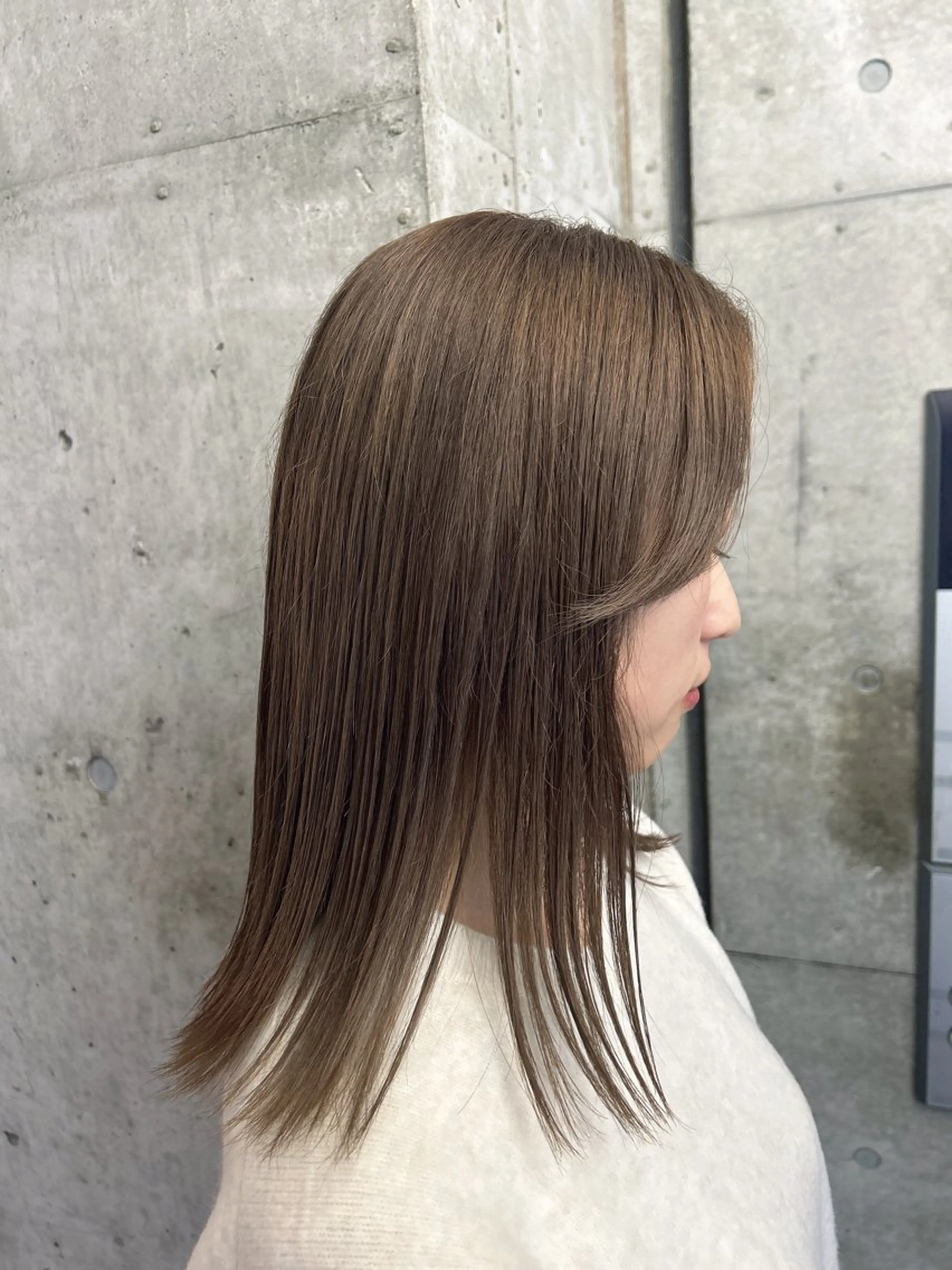 ロング カラー ヘアカラー トリートメント 🎨デザイン🥇 美髪・艶髪　日暮千敬のヘアスタイル