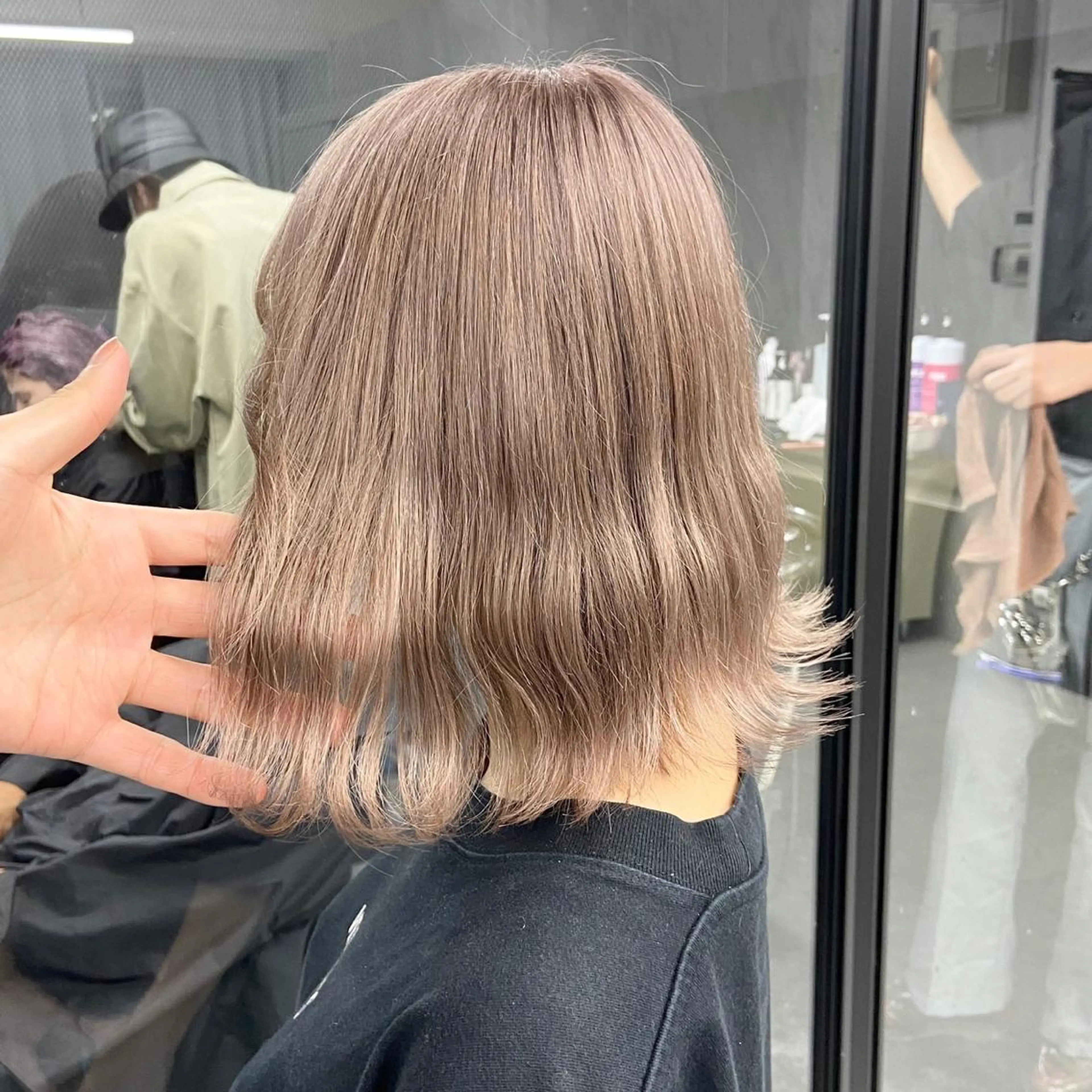 カラー ヘアカラー トリートメント 髪質改善/堀江 ケアカラーtoshiのヘアスタイル