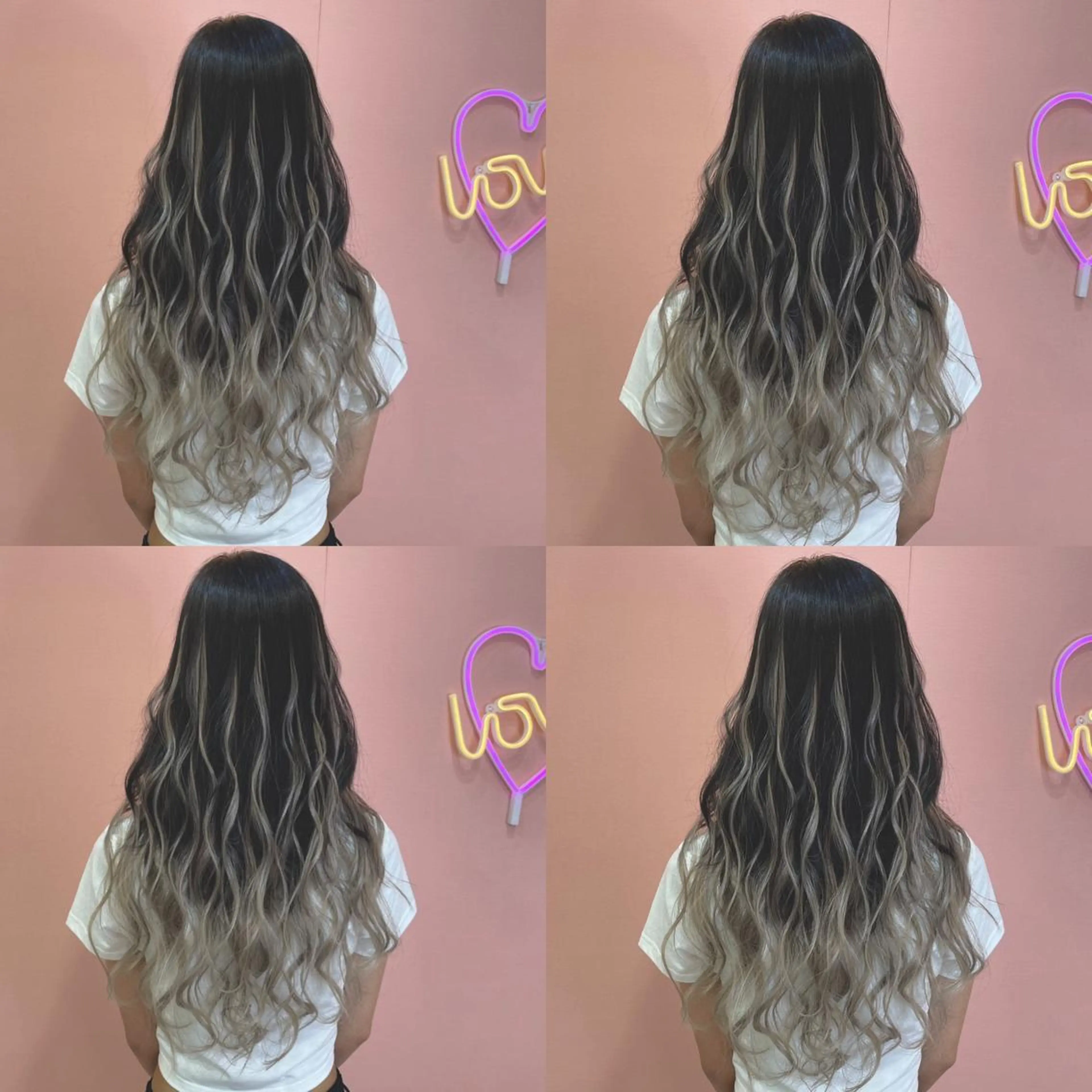 ロング カラー バレイヤージュ レイヤーカット 🌷MAYU 🌷のヘアスタイル