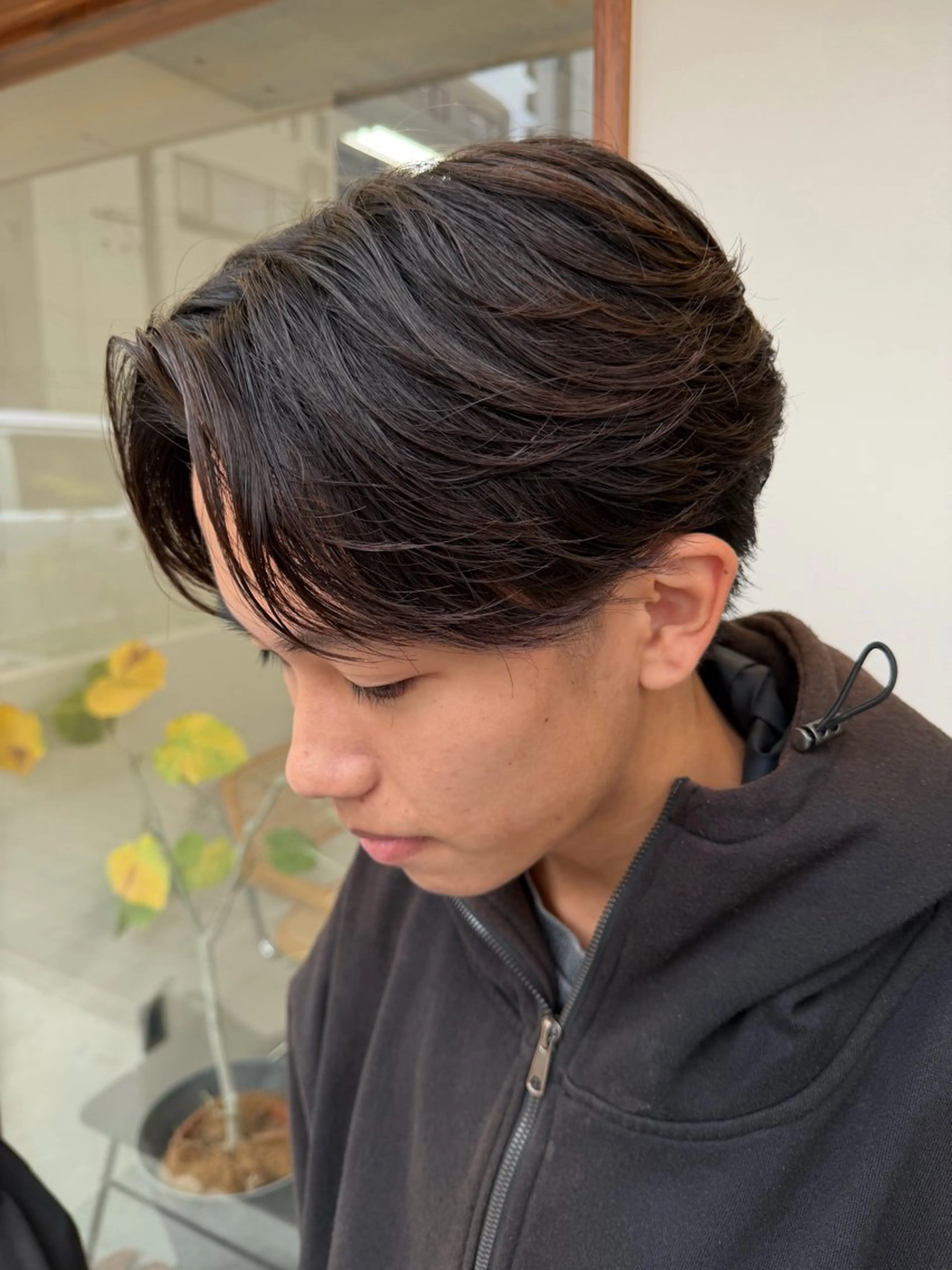 ミディアム パーマ カット パーマ YOHEI【メンズ/ パーマ/メンズ特化】のヘアスタイル