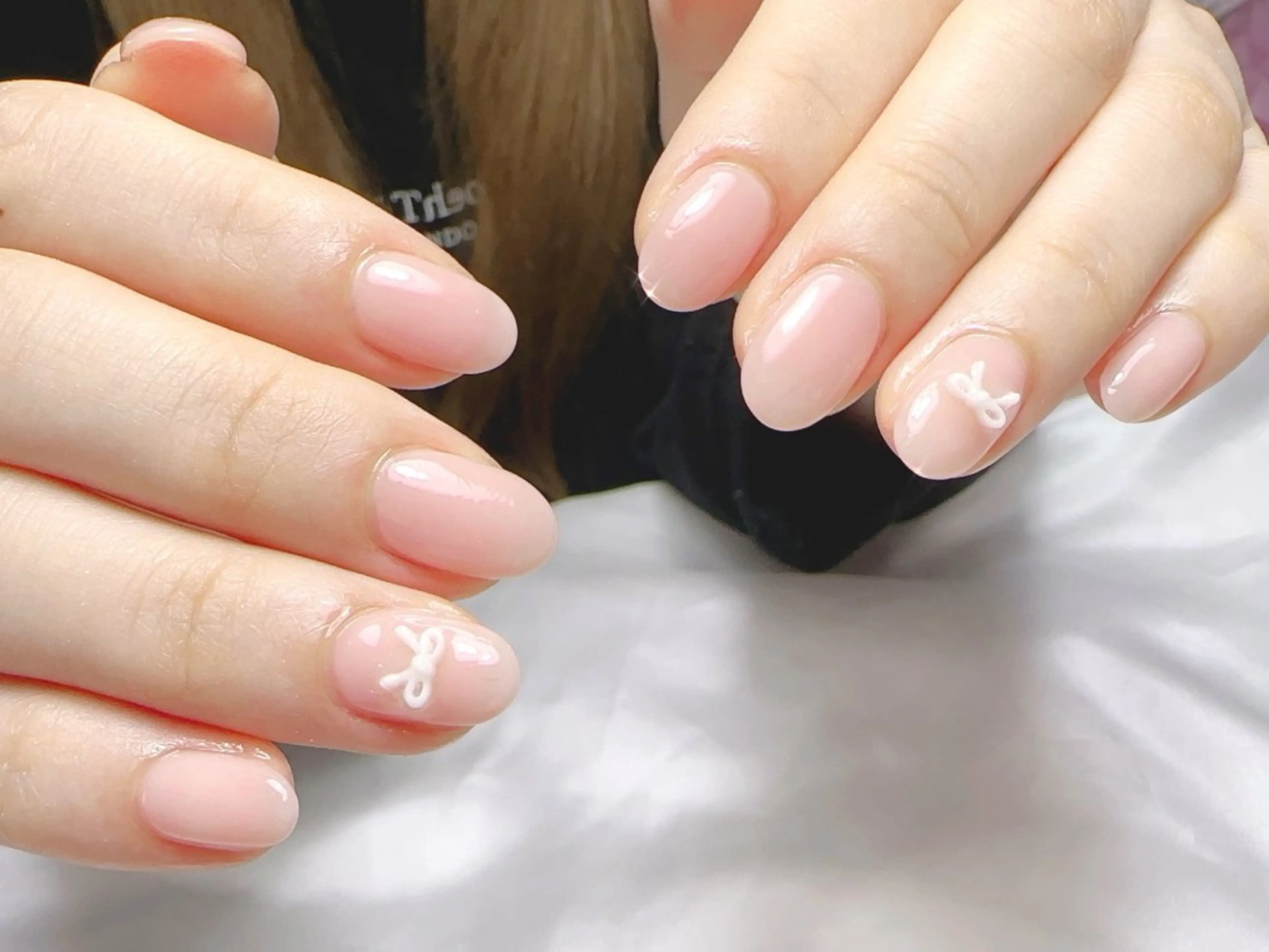 ネイル ハンドネイル Cherie PINKのネイルデザイン