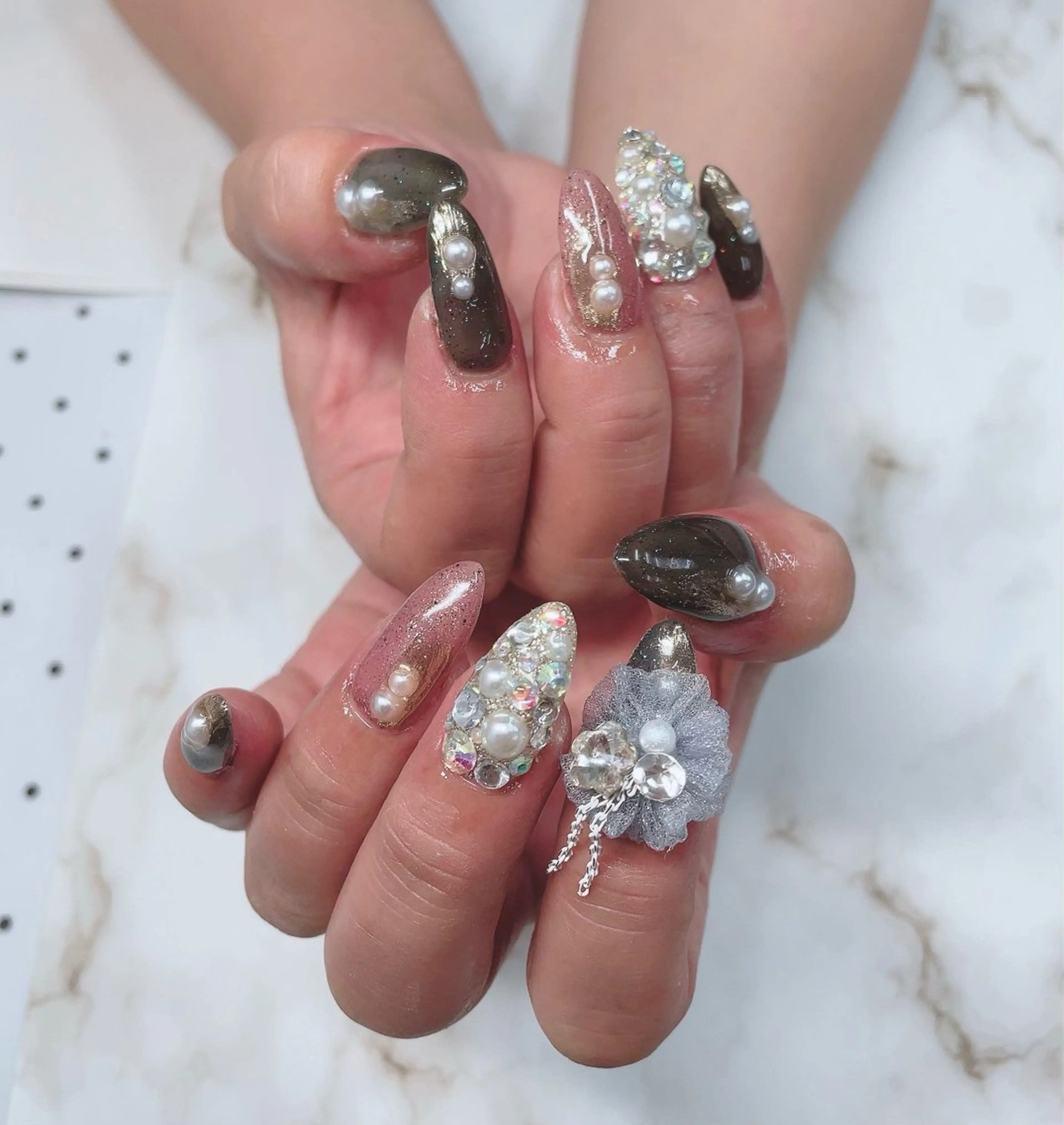 ネイル ハンドネイル Tomita chikaのネイルデザイン