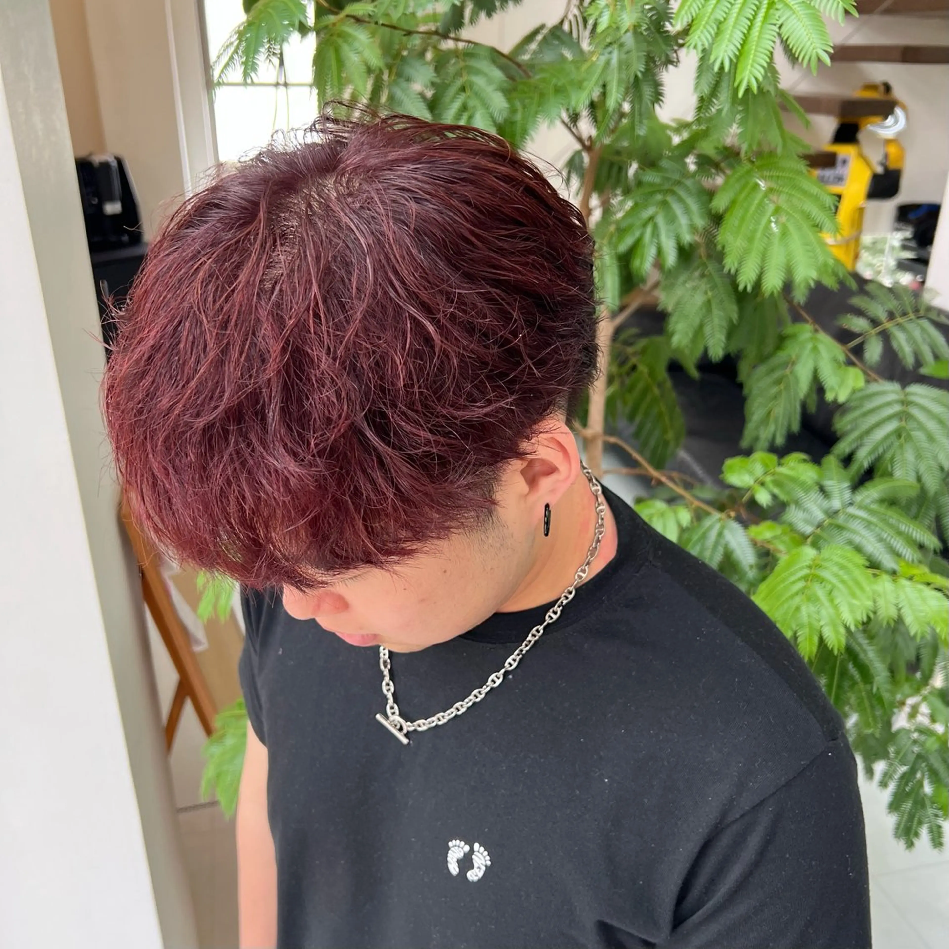 カラー メンズ 松下 英奈のヘアスタイル