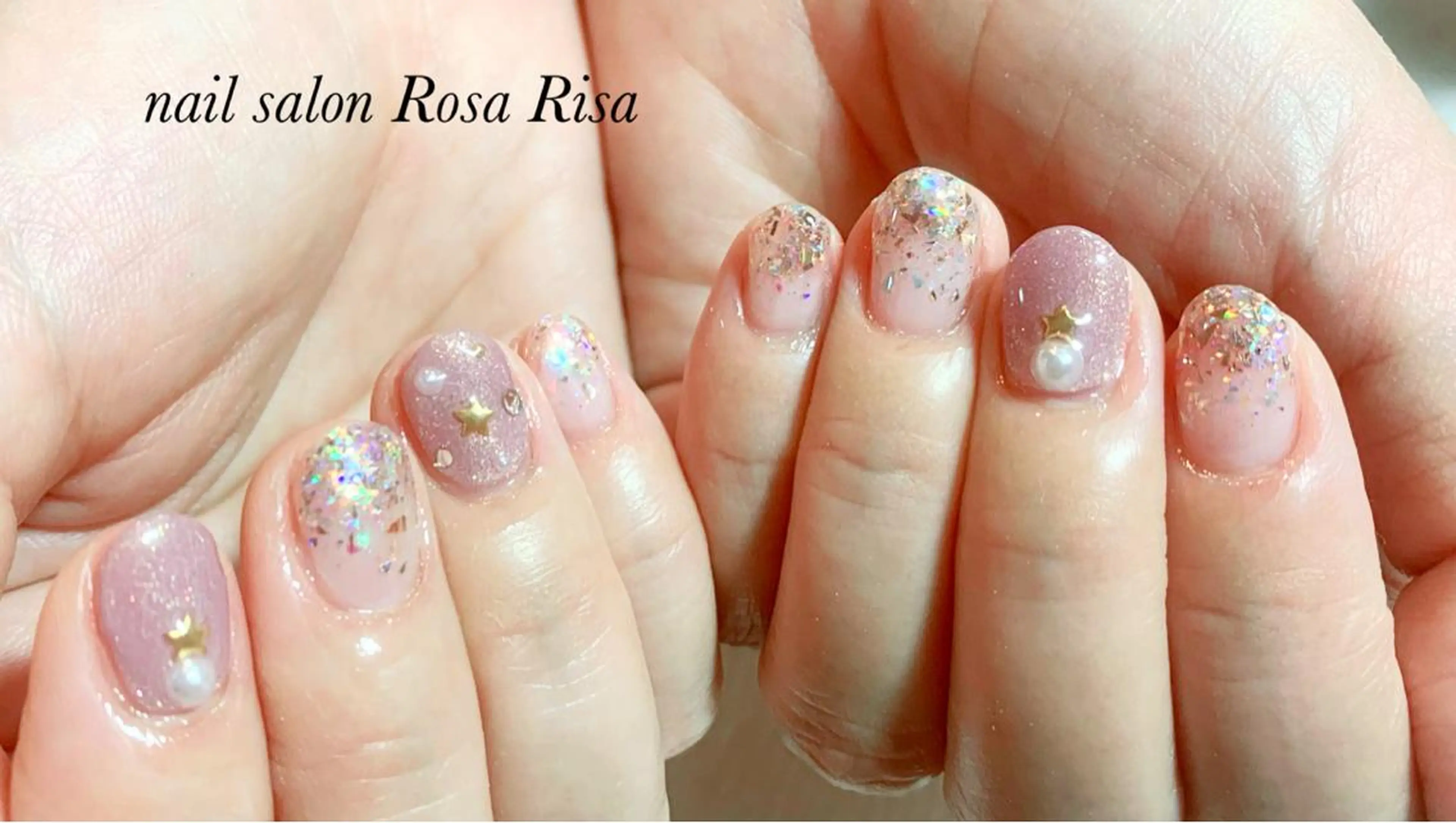 ショート ネイル ネイルスタジオ シェイクユアハンズのネイルデザイン