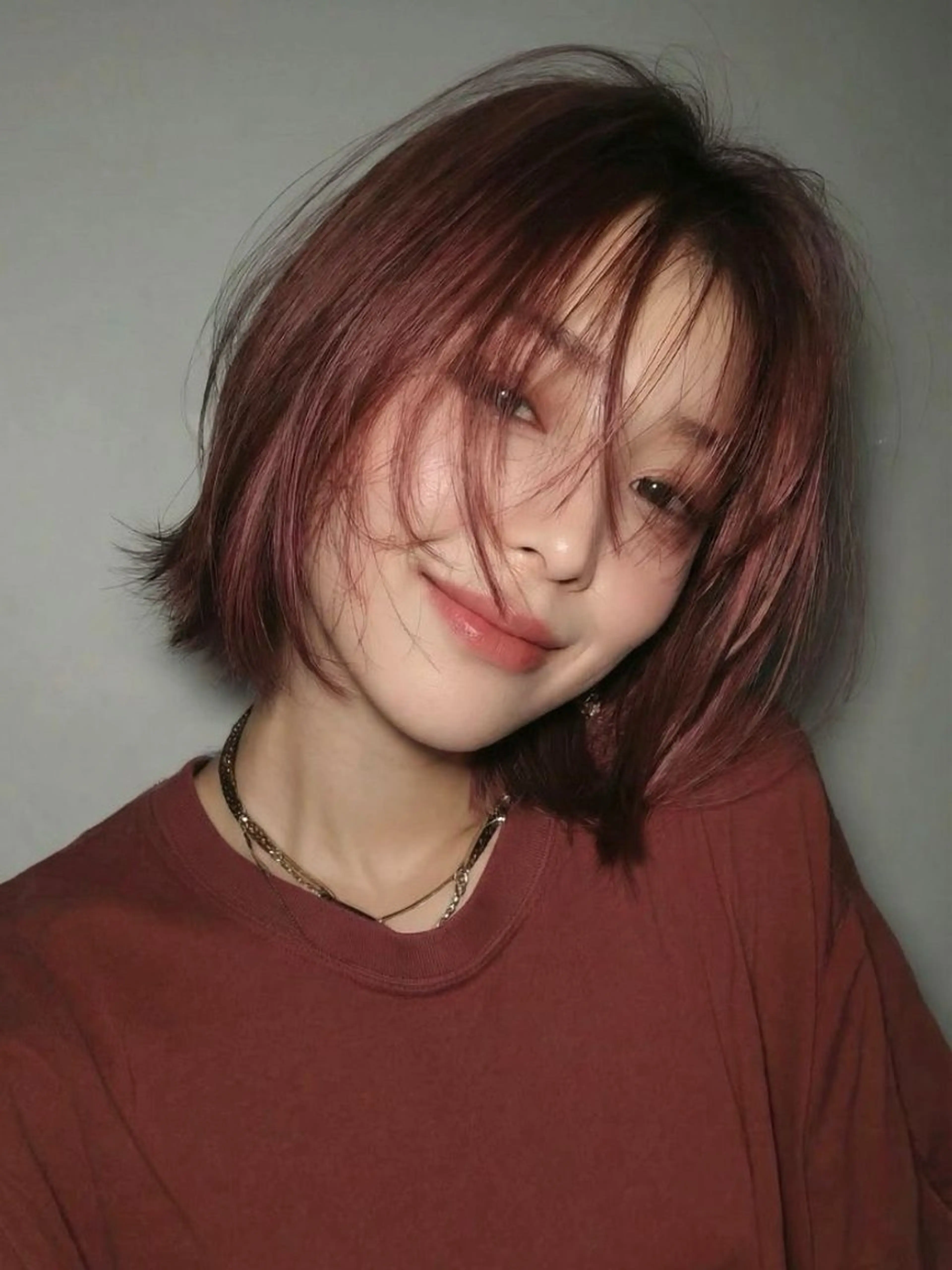 ショート カラー カット ヘアカラー トリートメント 上品韓国ヘア レイヤー/ayaのヘアスタイル
