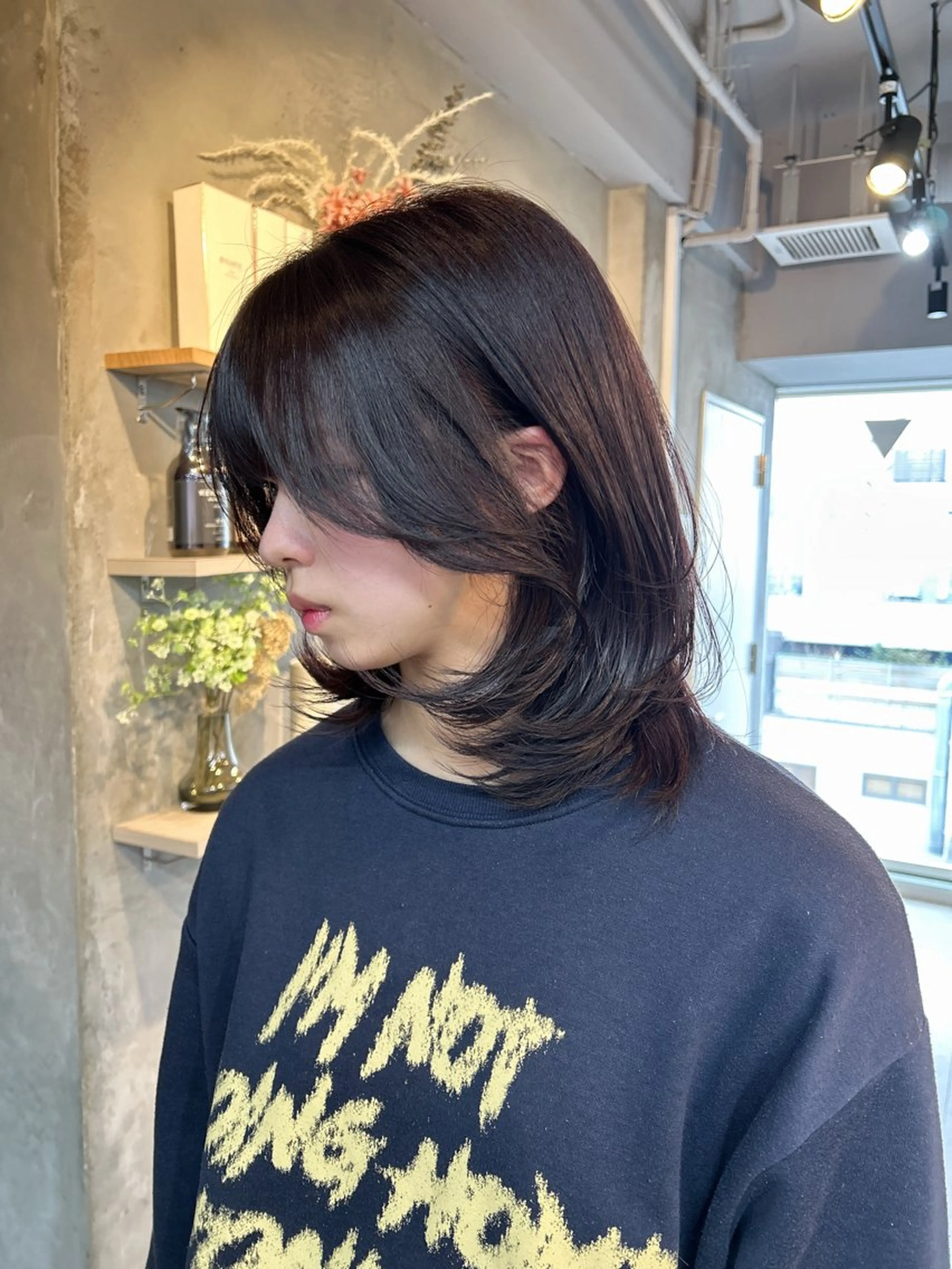 ミディアム 心斎橋ヘアカラー 海外ﾚｲﾔｰ/マリナのヘアスタイル