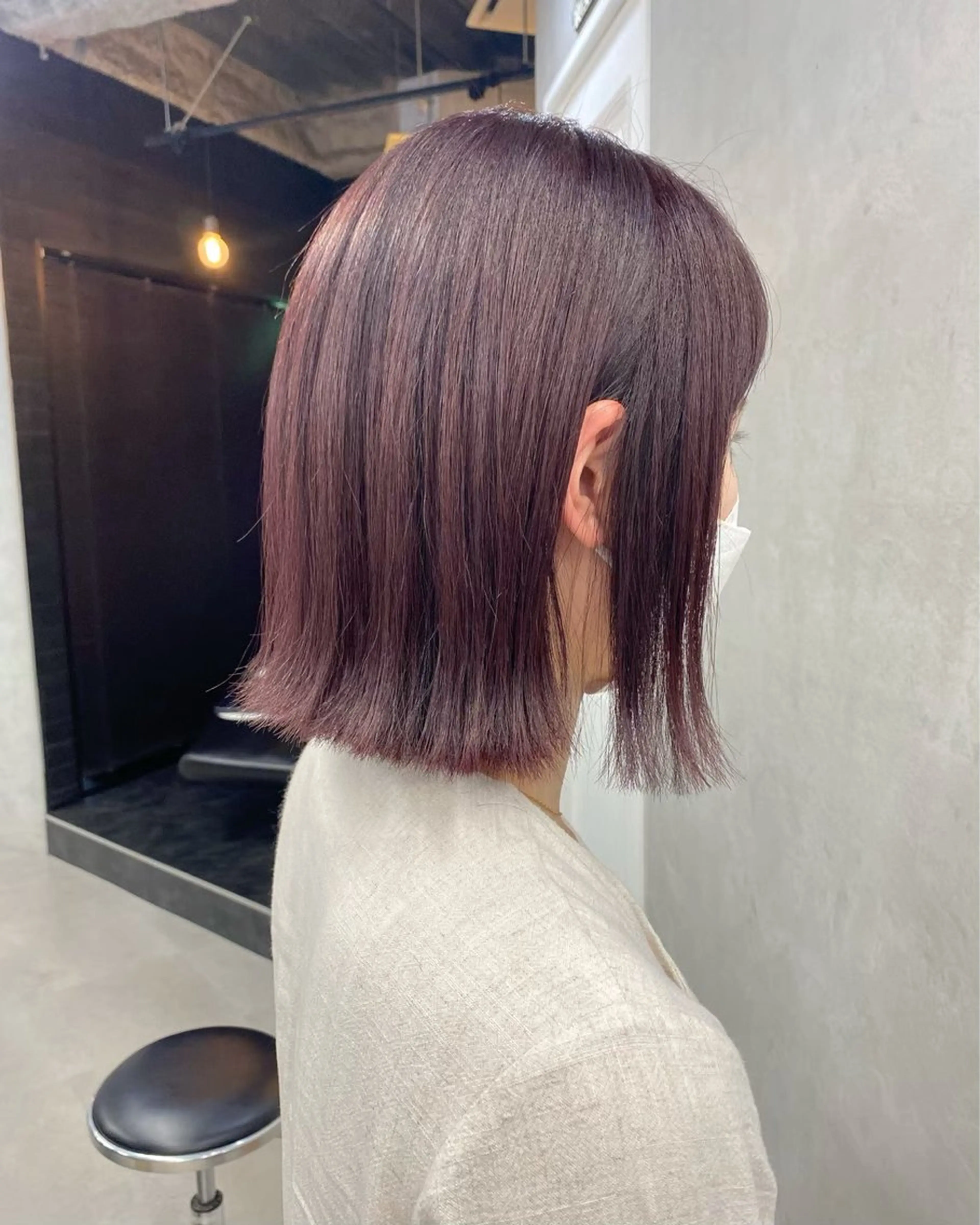 カラー ヘアカラー 🎀 のえか/ハイ トーン/ピンク🤍のヘアスタイル