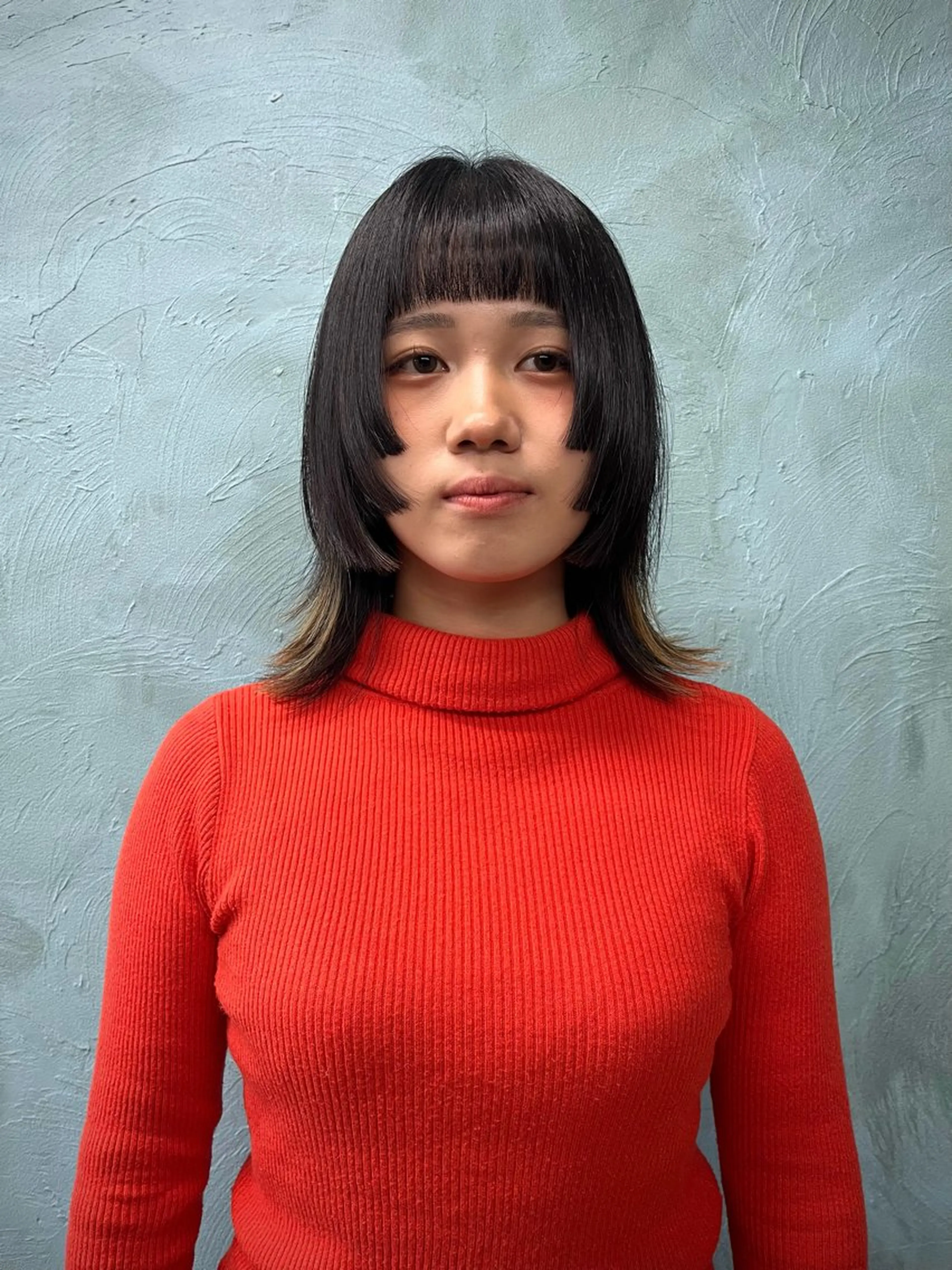 ミディアム ミディアムパーマ 韓国風ヘア レイヤーカット トリートメント 刈り上げ Koichi Satoのヘアスタイル