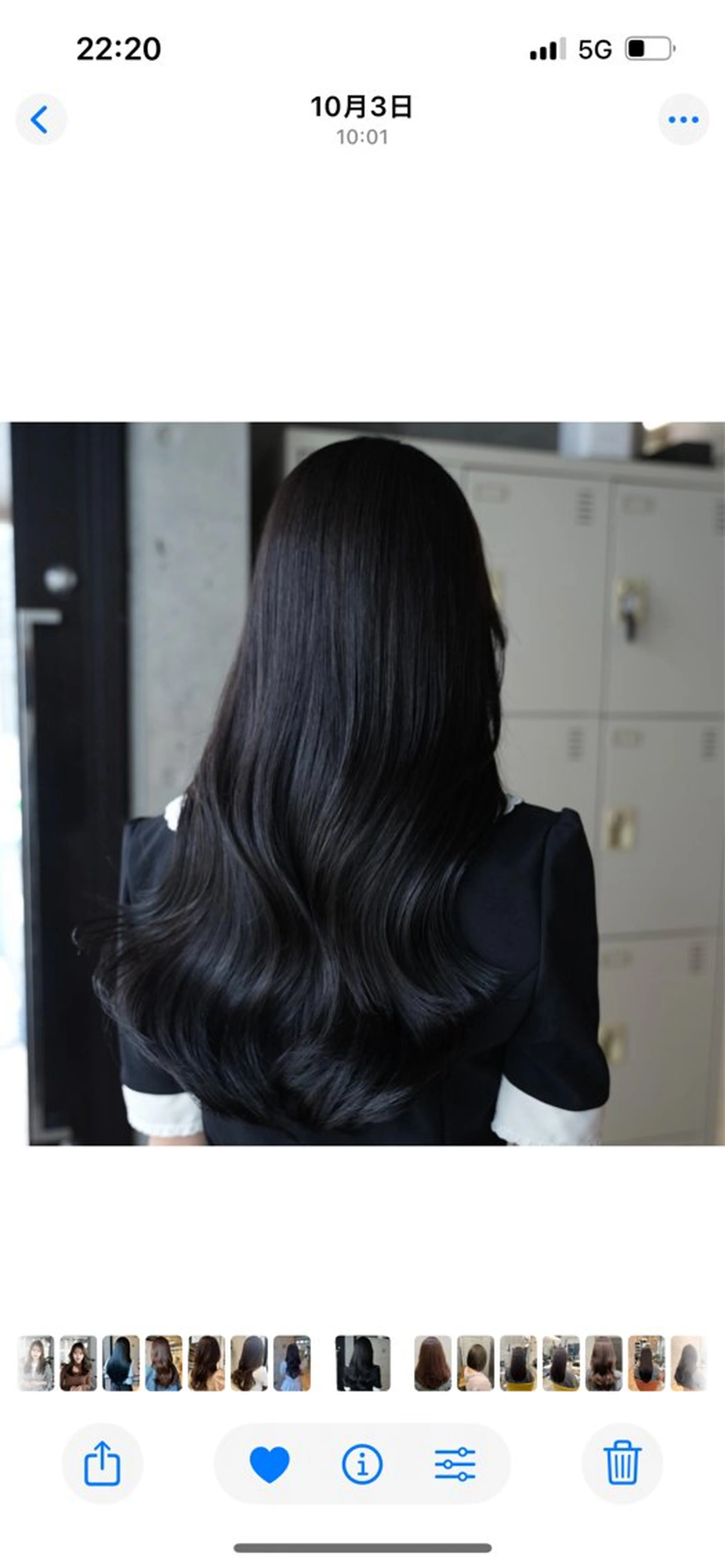 ロング カラー 透明感カラー オレンジ ムツキ/品のある 艶カラー/縮毛矯正のヘアスタイル