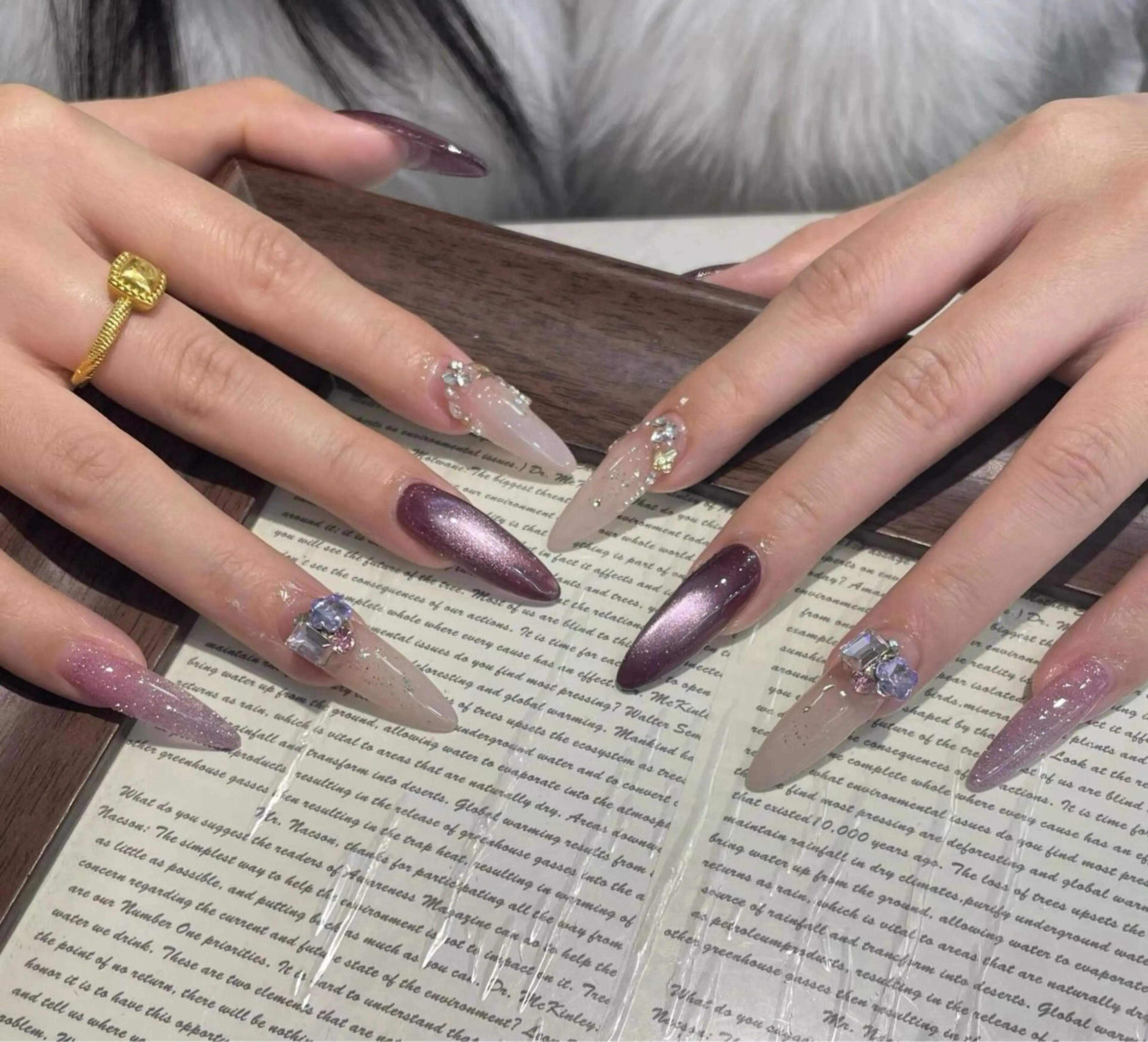 ネイル Blanc &nail あめのネイルデザイン