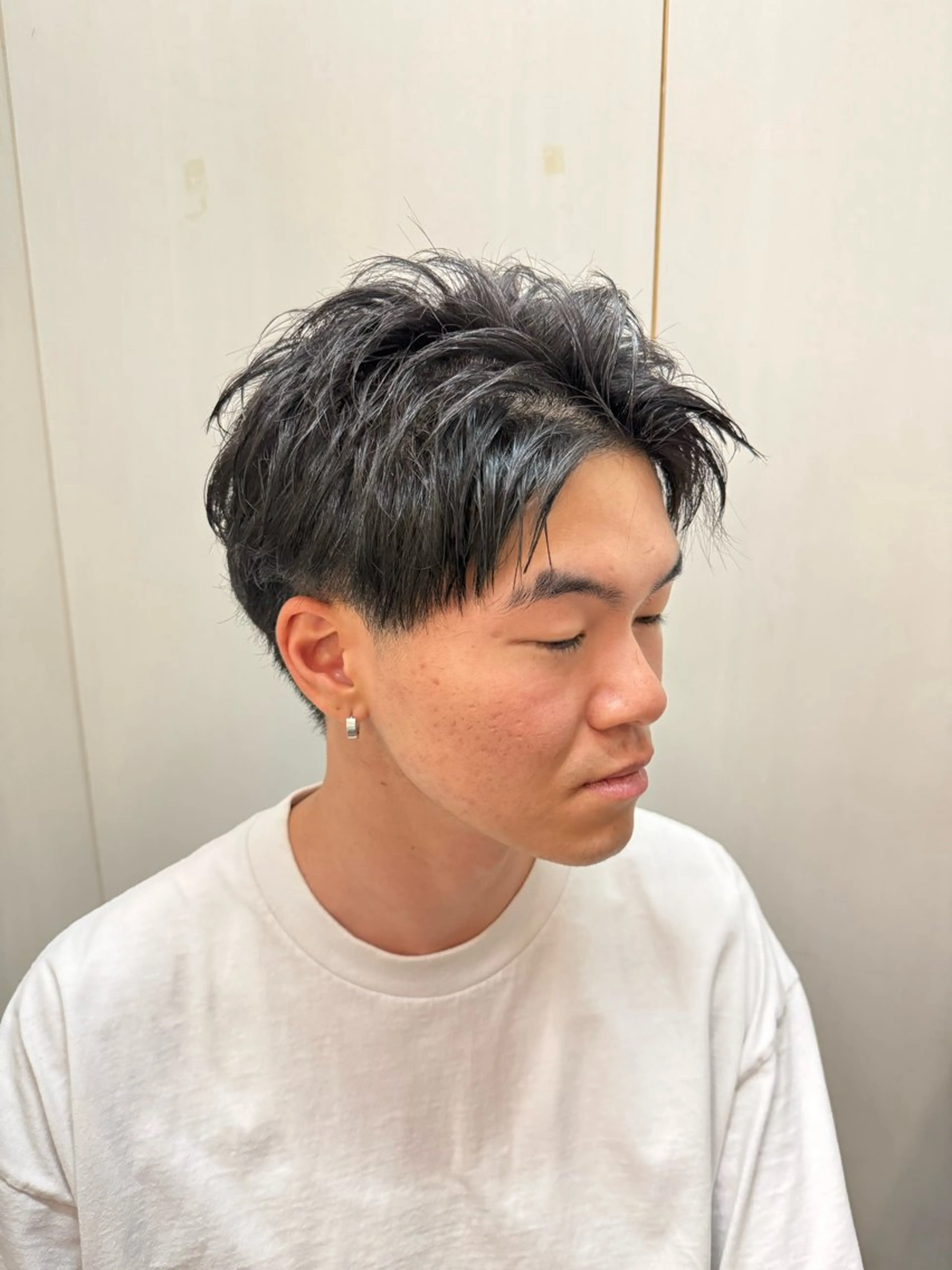 ミディアム 💈フェード💈 開成のヘアスタイル