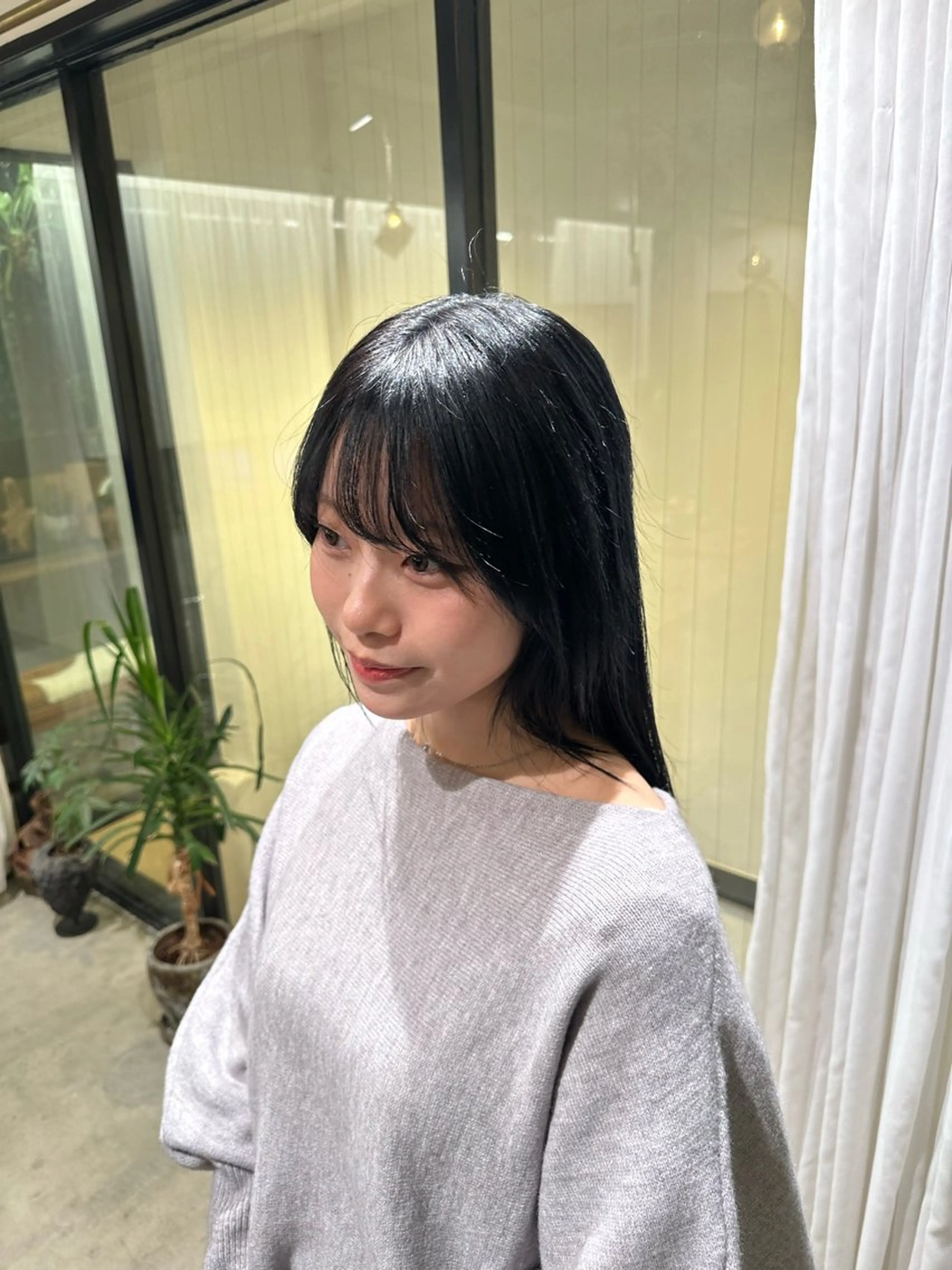 カラー 盛影 幹のヘアスタイル