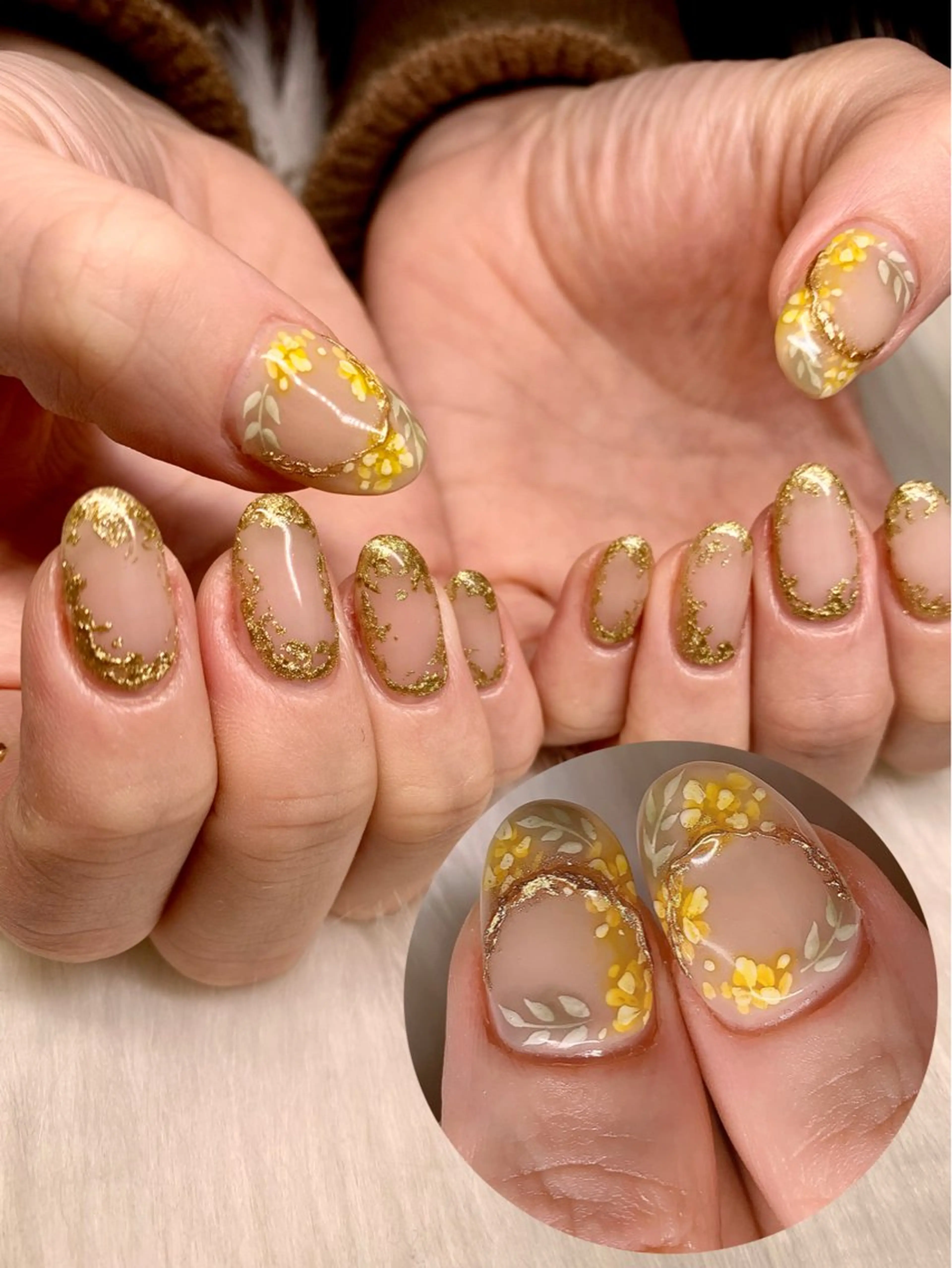 ネイル アートネイル キラキラネイル 持ち込み ニュアンスネイル ぷっくりネイル 3Dアートネイル💗 都築レナのネイルデザイン