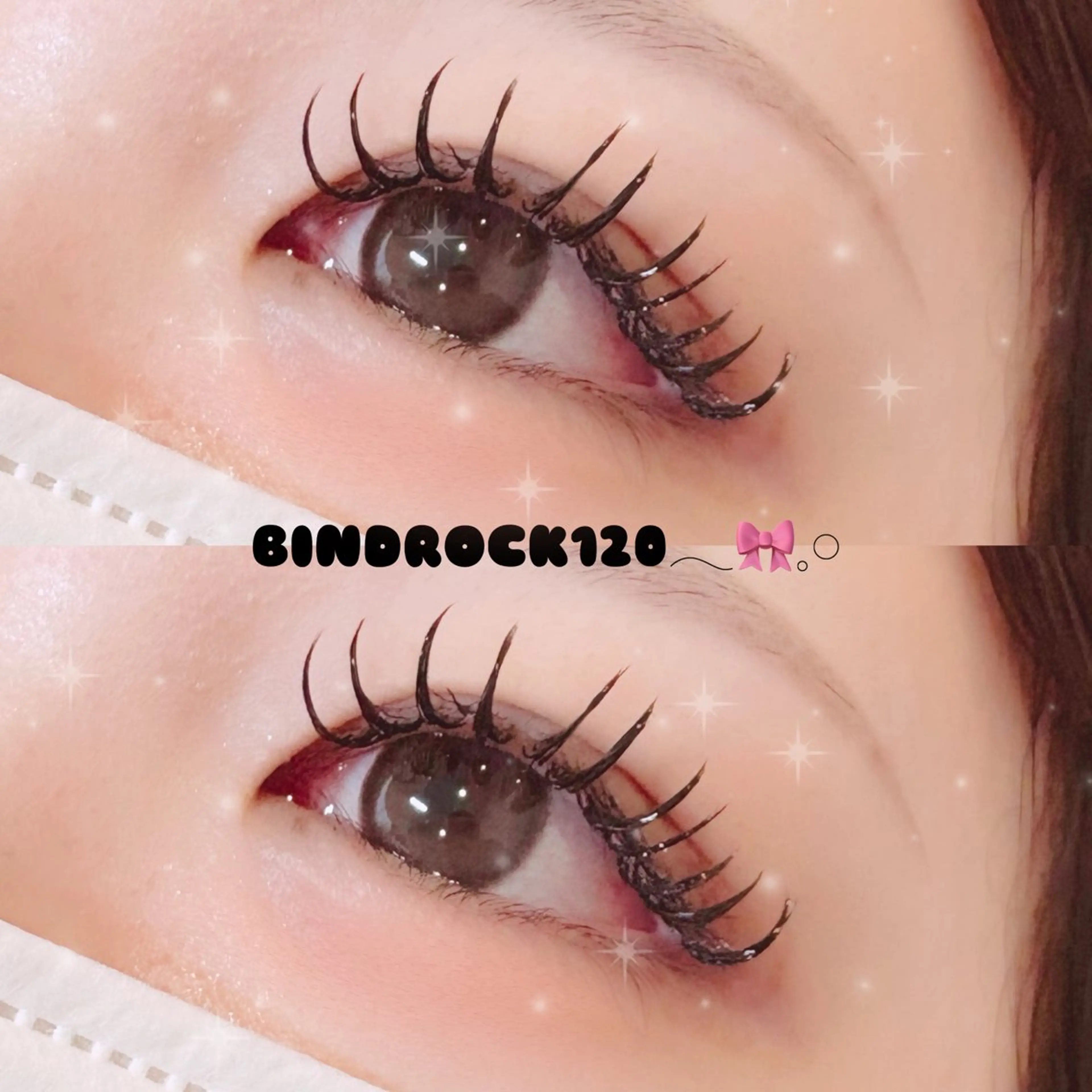 マツエク・マツパ バインドロック 👀アンドヘルシー 🍒Izumi👀のマツエク・マツパデザイン