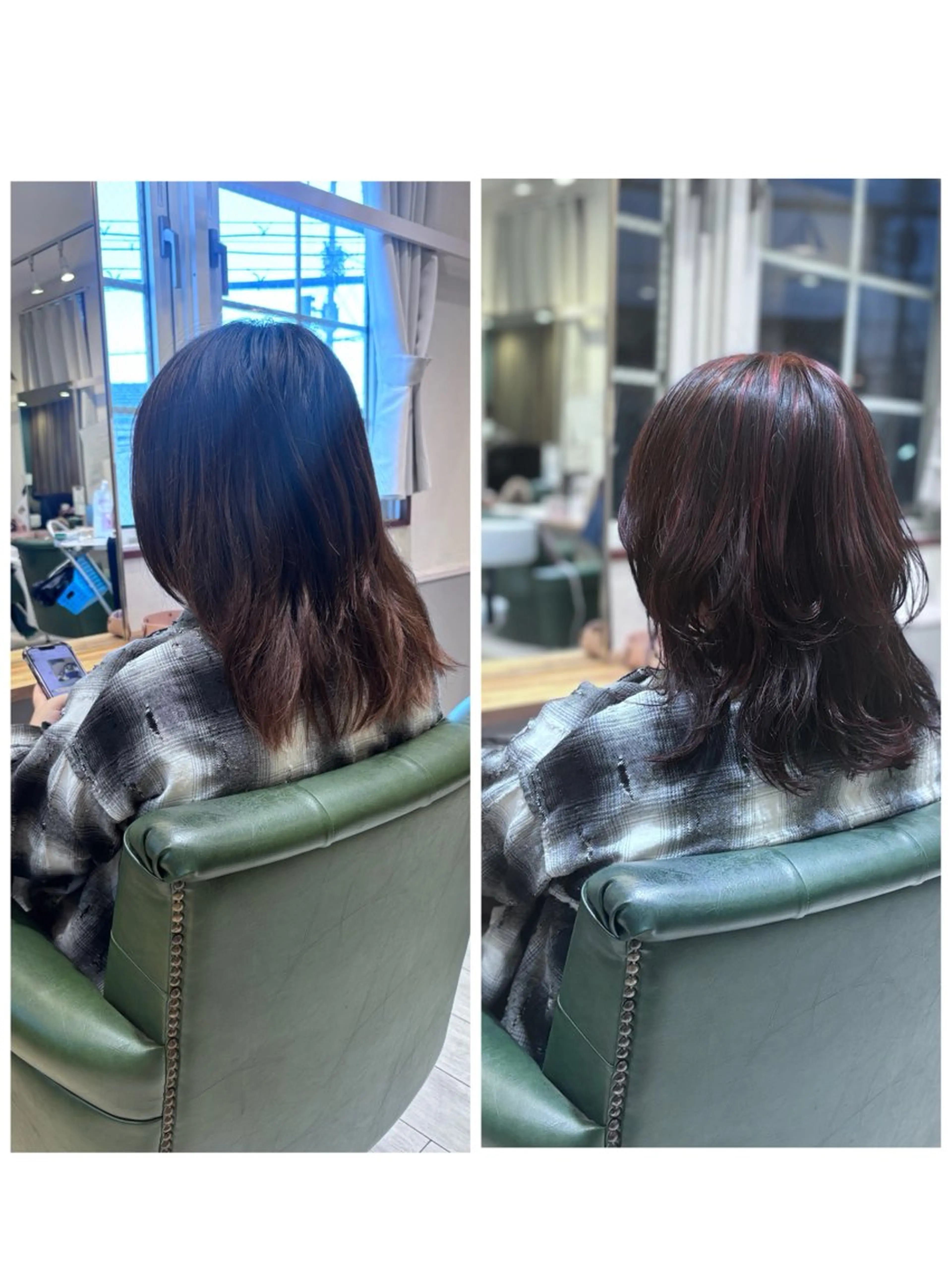 (人気メニュー🎶)カット＋髪質改善カラーの写真