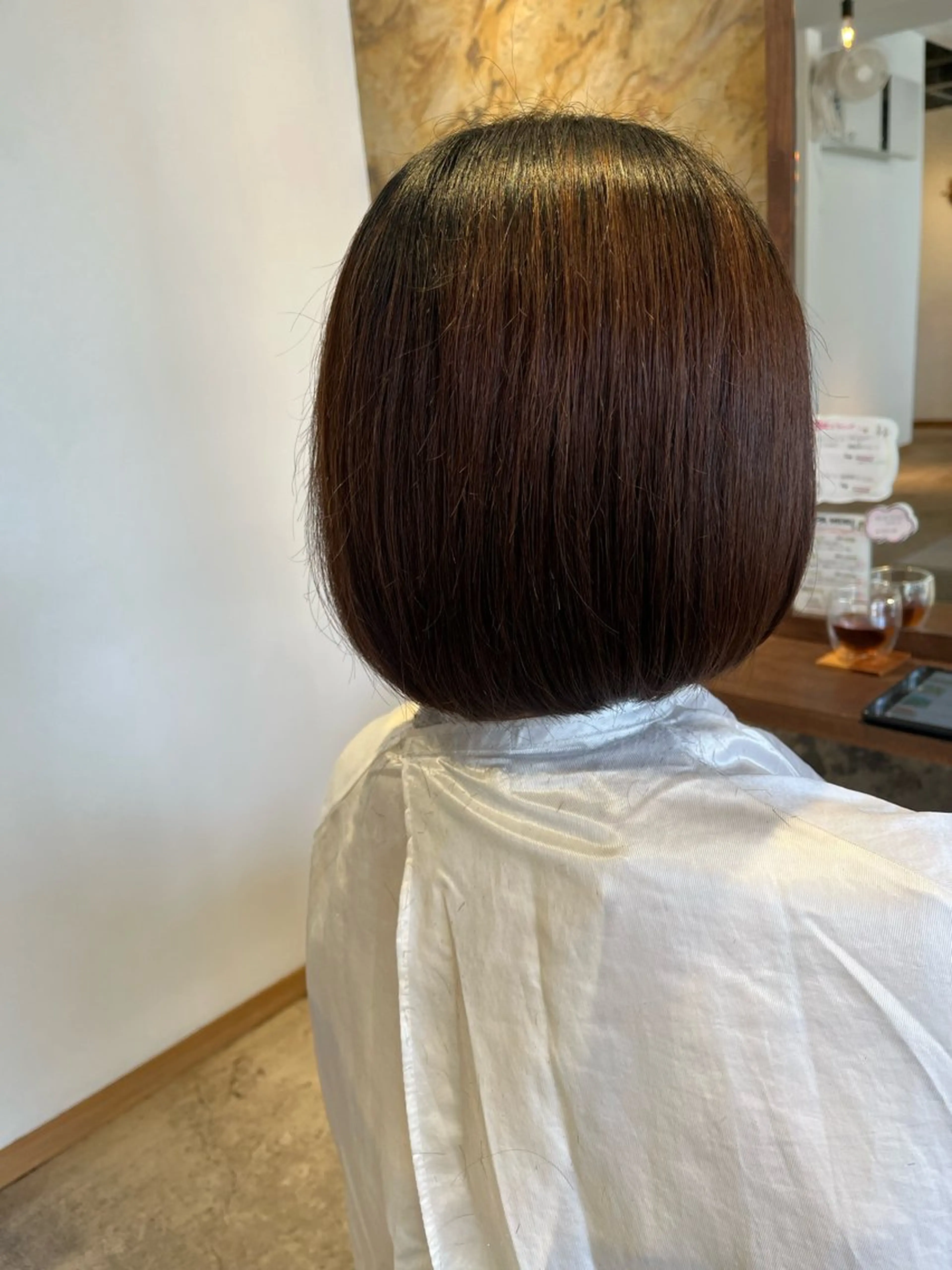 ショート 安田 純香のヘアスタイル