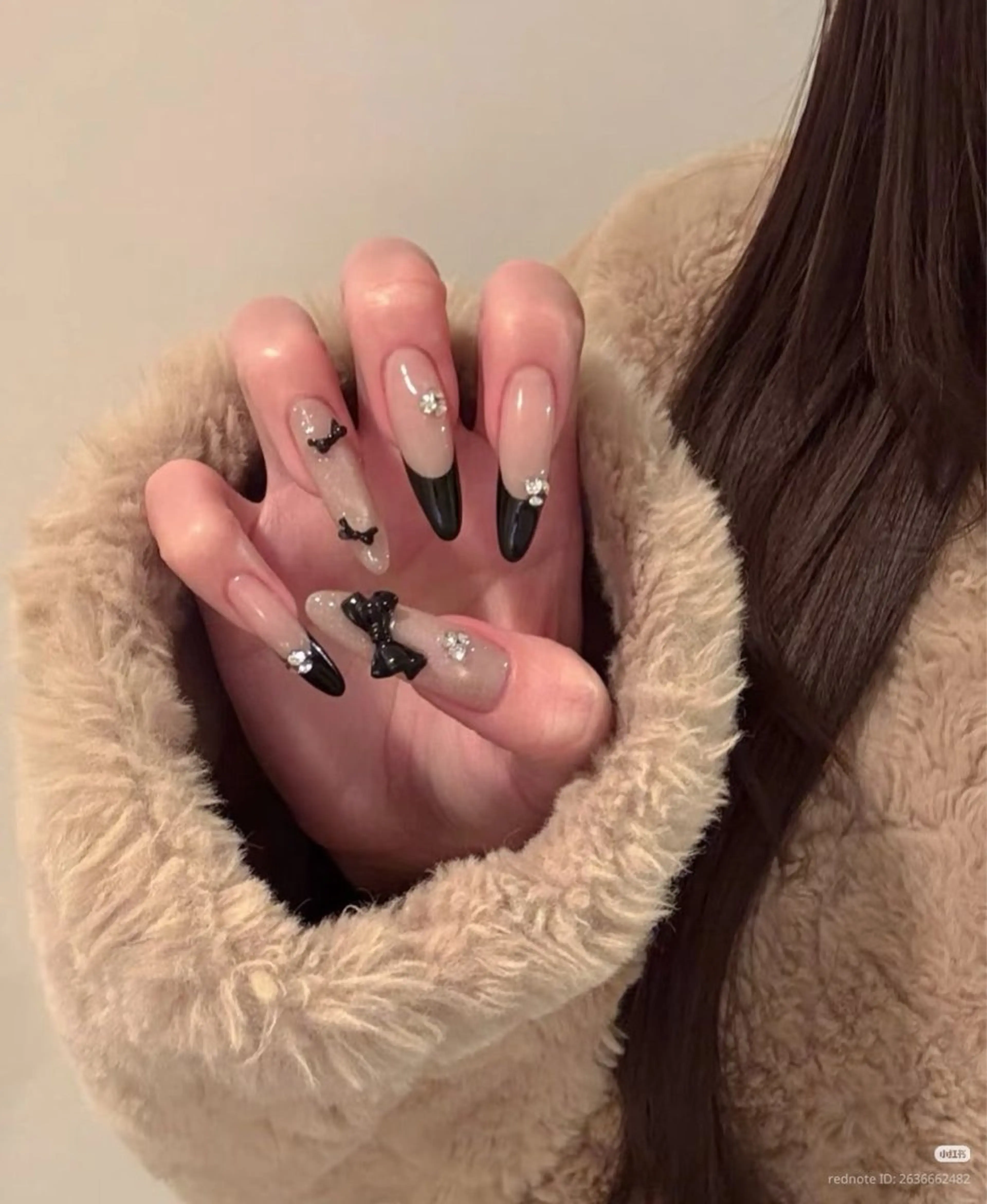 ネイル アートネイル 長さ出し ジェルネイル マグネットネイル ニュアンスネイル ハンドネイル Cloudy Chan Nailのネイルデザイン