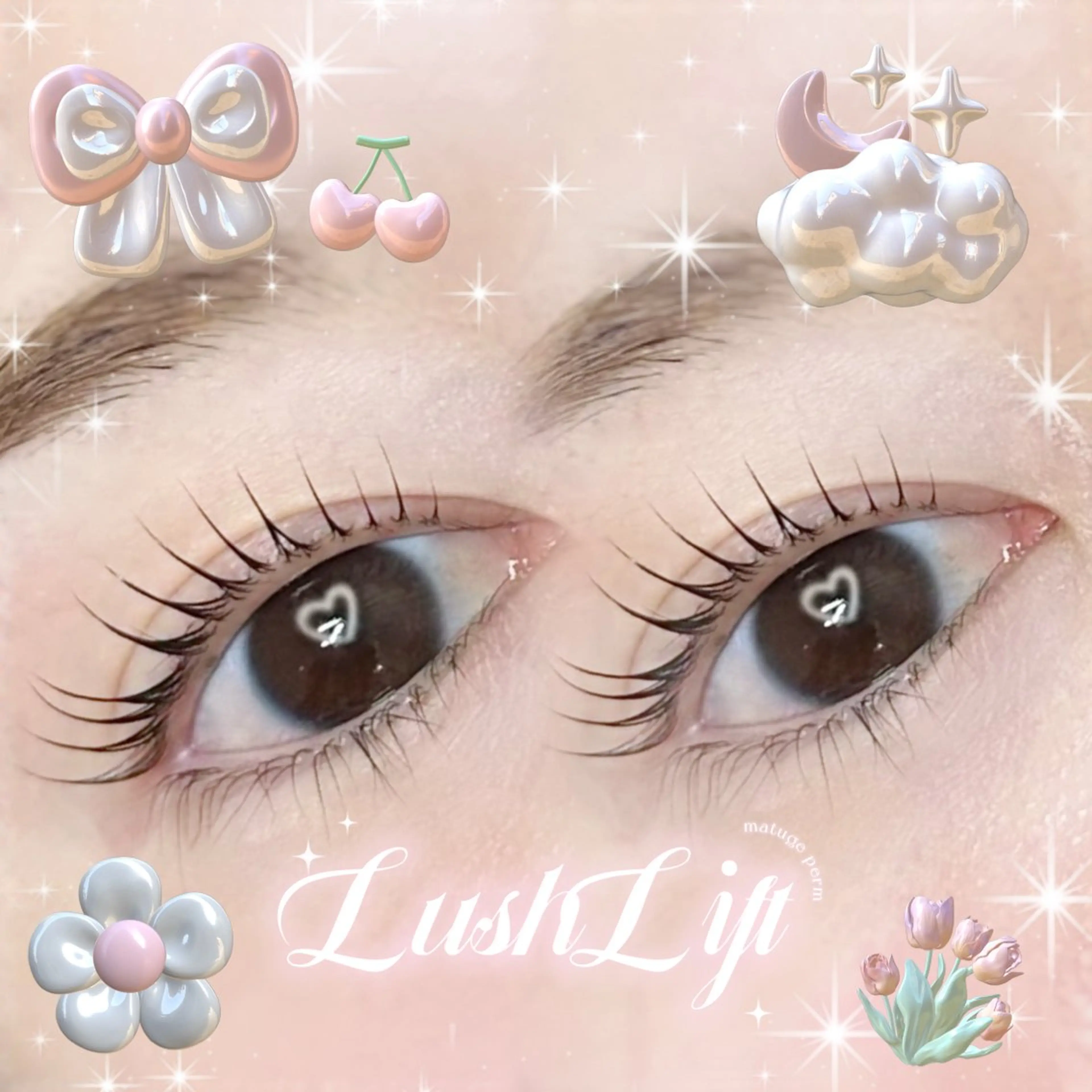 4/26⟡.* 12時30分～限定 ⭐️ラッシュリフト（ まつげパーマ）束感コーティング付※補足説明必ずお読みください。の写真