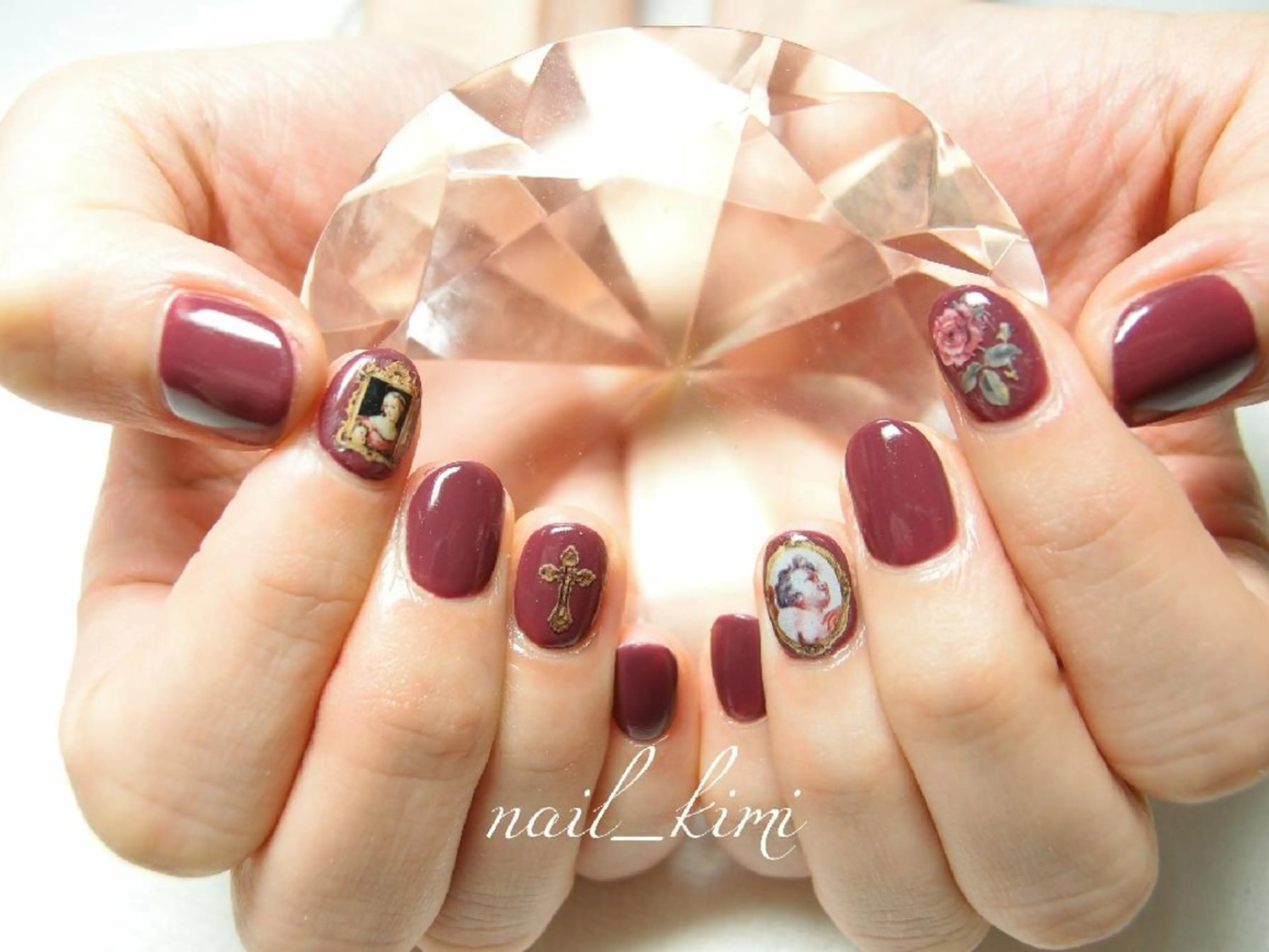 メンズ ネイル ワンカラーネイル ConneQt所属・ETHOSENSE. kimikaのネイルデザイン