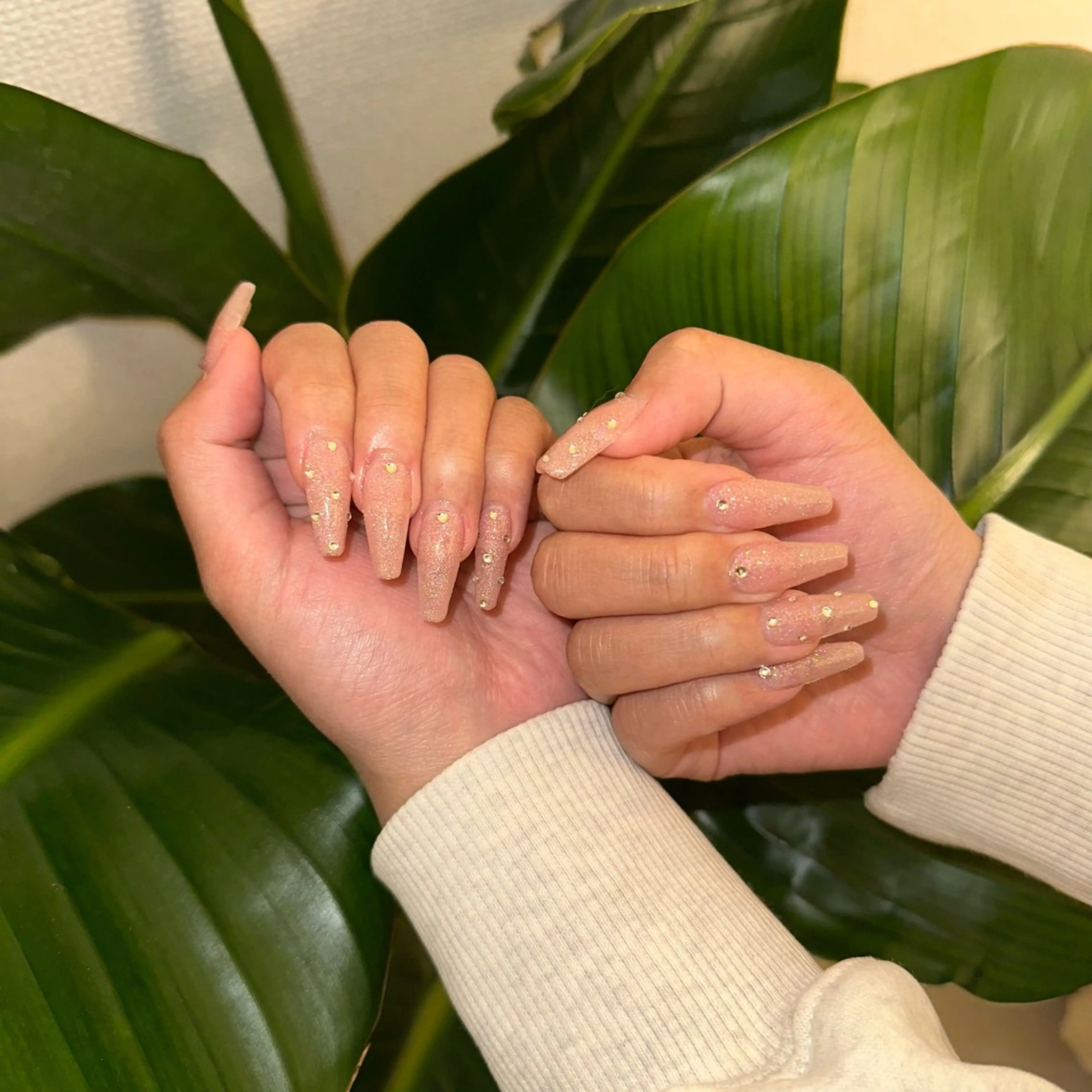 ワンカラー（チップ長さだし）の写真