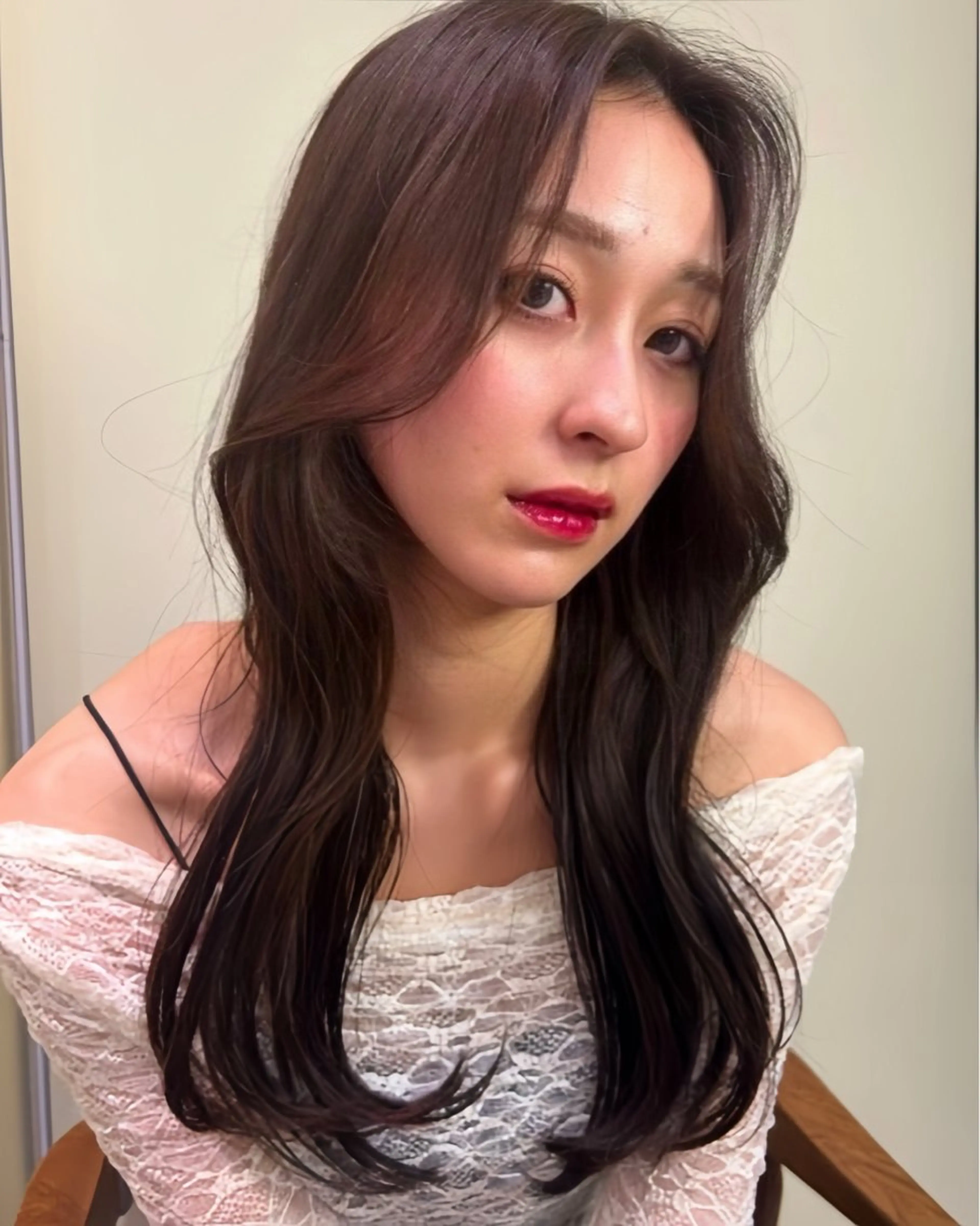 ロング カットモデル募集 トモカのヘアスタイル