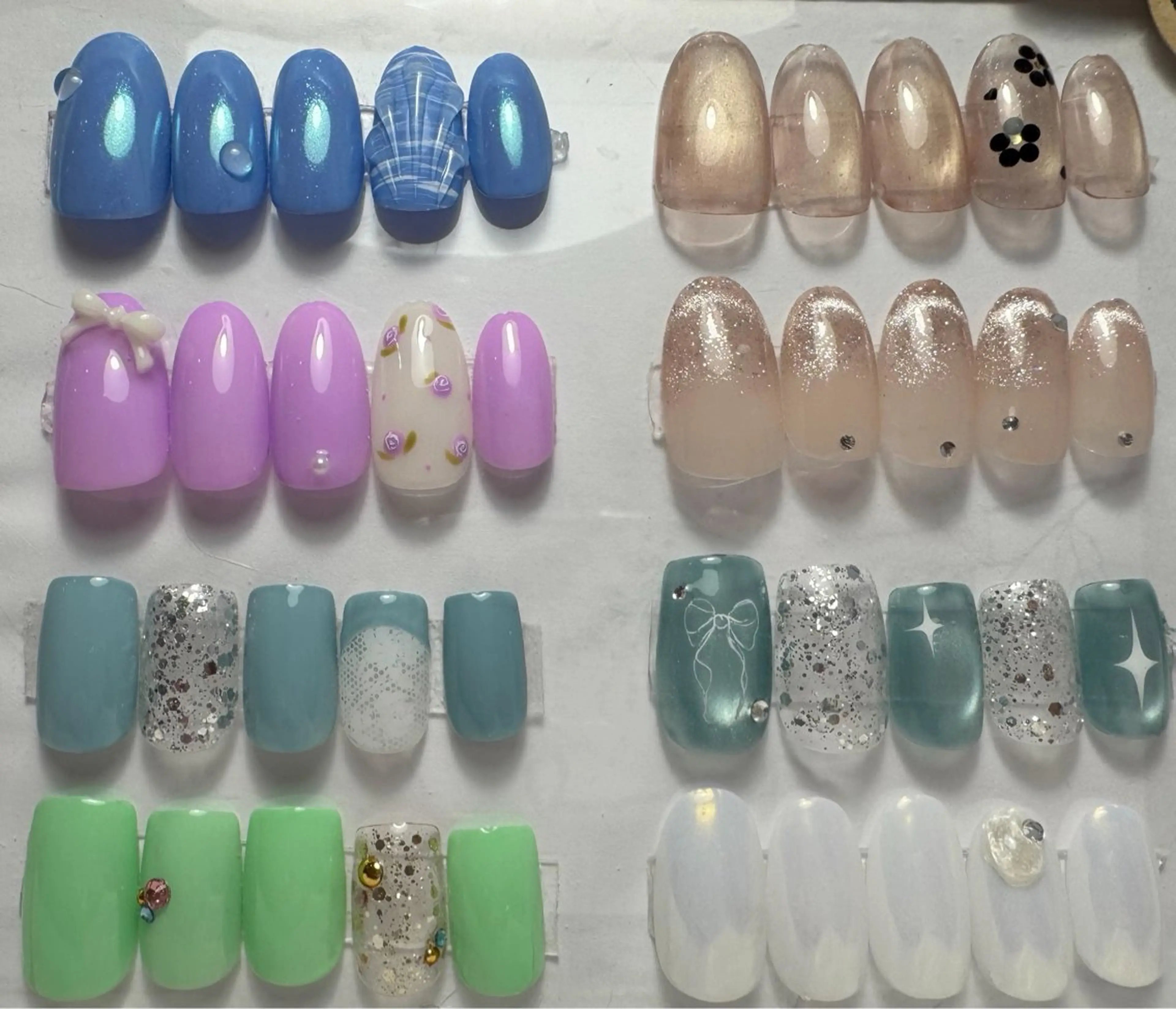 【定額デザイン】どれを選んでも7700円✨カラー変更無料🫧の写真