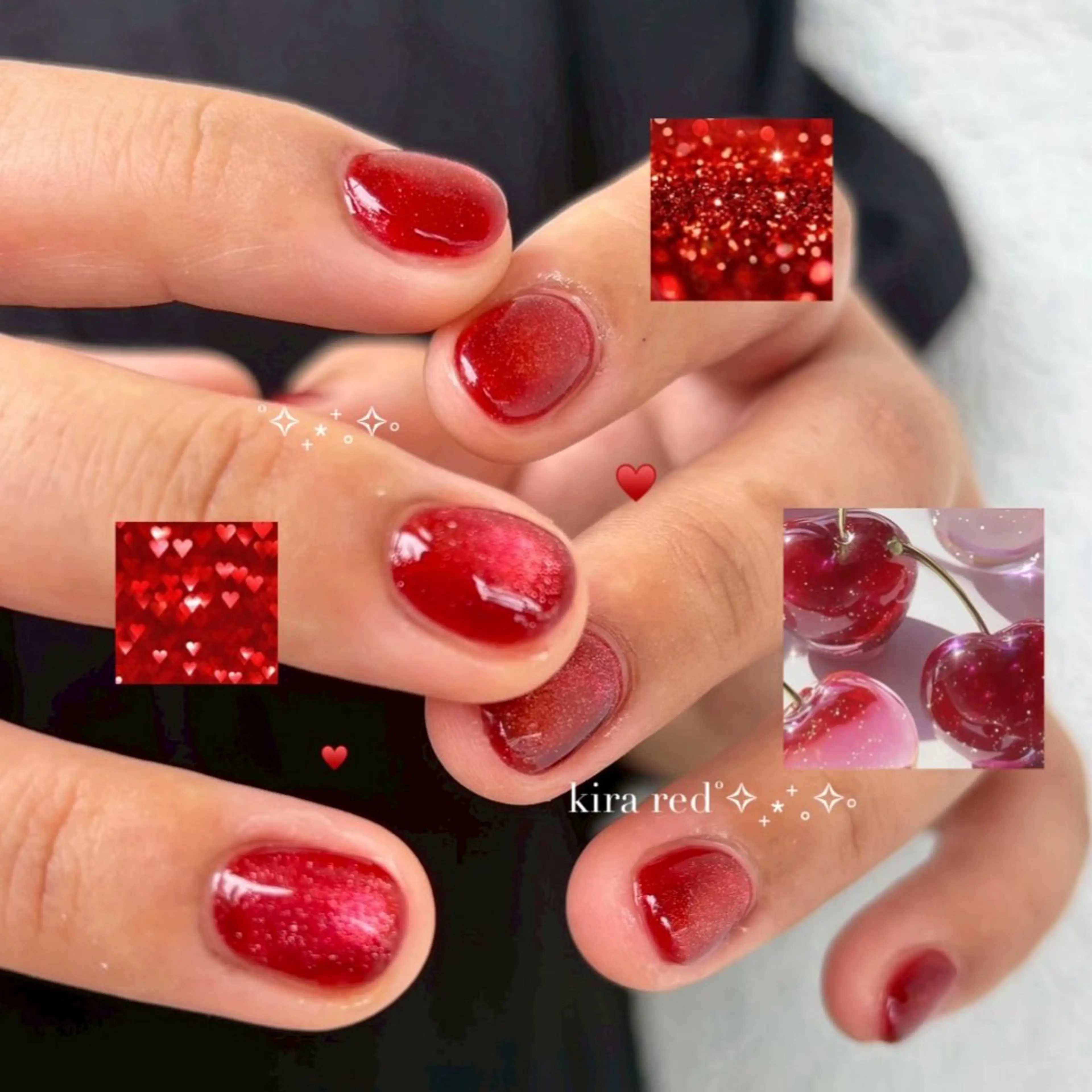 ネイル マグネットネイル ハンドネイル BellFlower Nozomiのネイルデザイン