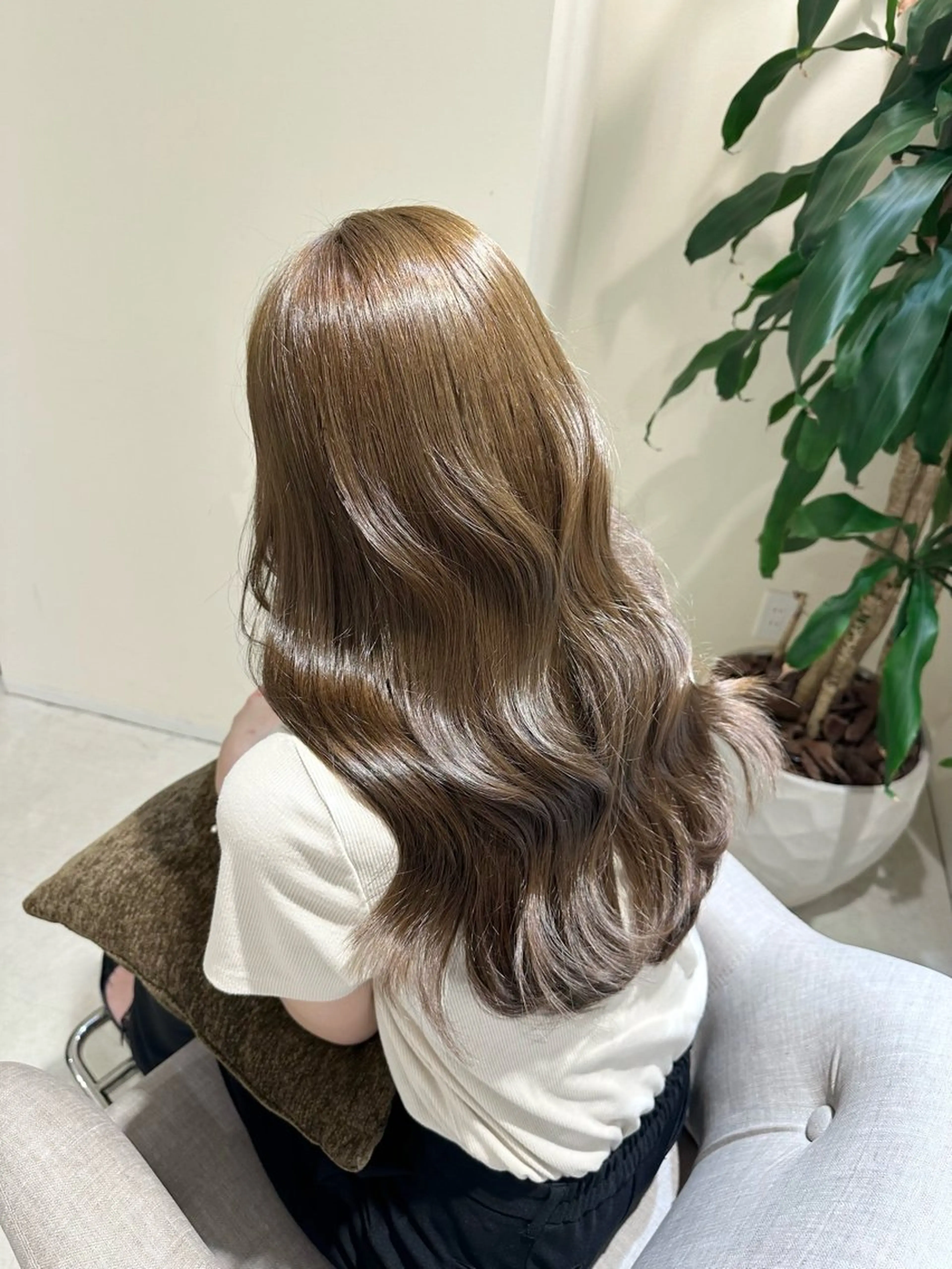 ブリーチなしダブルカラー＋トリートメント🎶ロング料金なしの写真