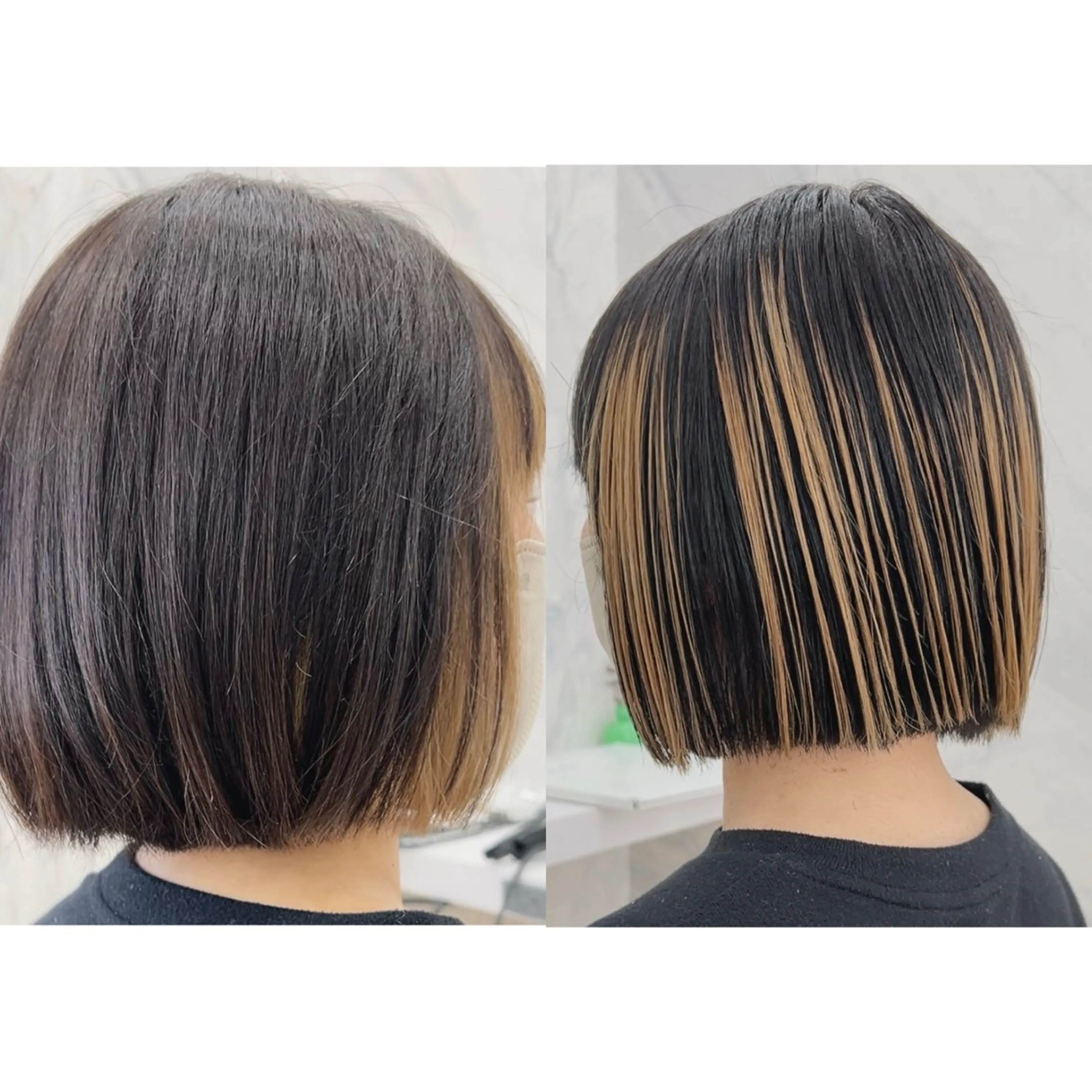 ショート カラー カット ヘアカラー トリートメント 海/ボブ /パーマのヘアスタイル