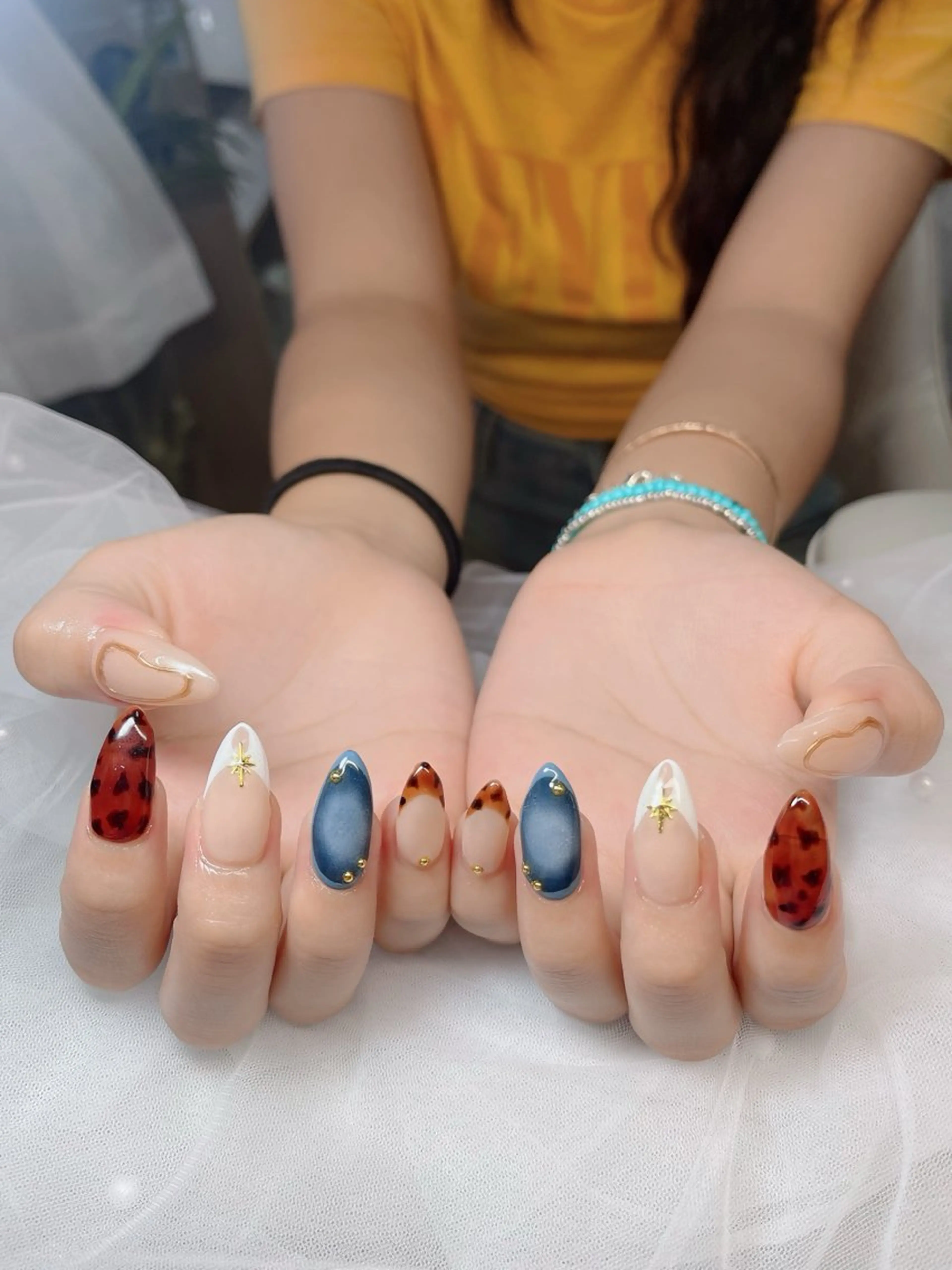 ネイル ハイネイル 自宅サロンのネイルデザイン