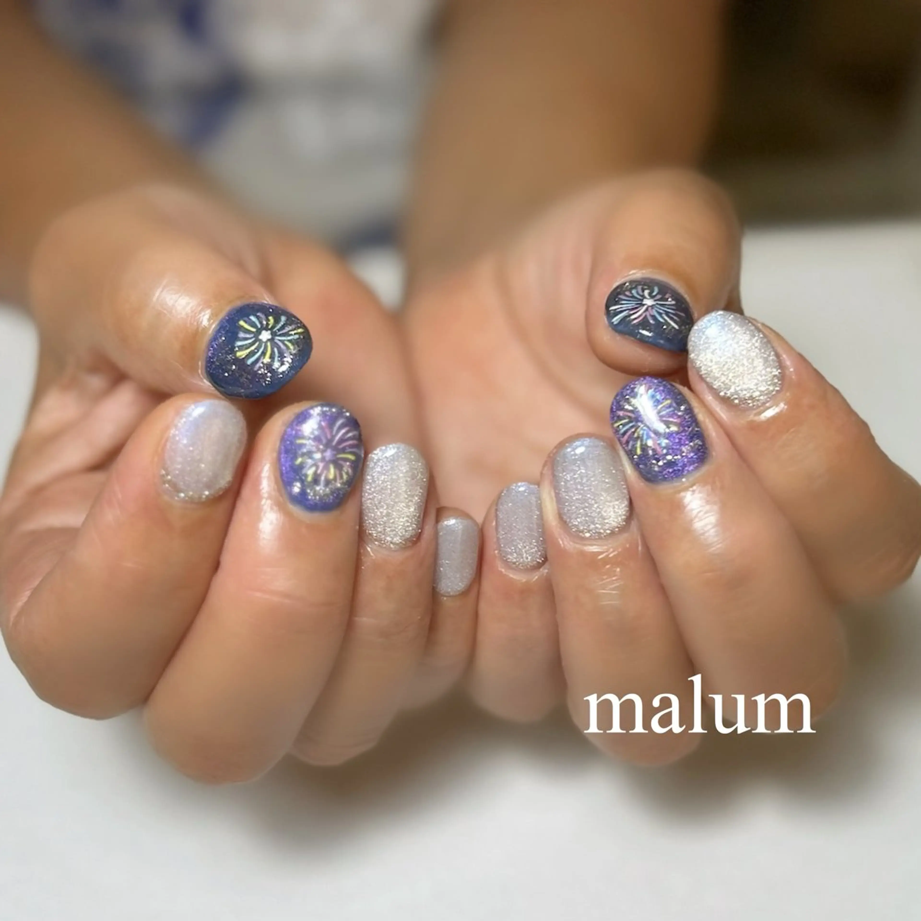 ネイル ハンドネイル malum nailのネイルデザイン