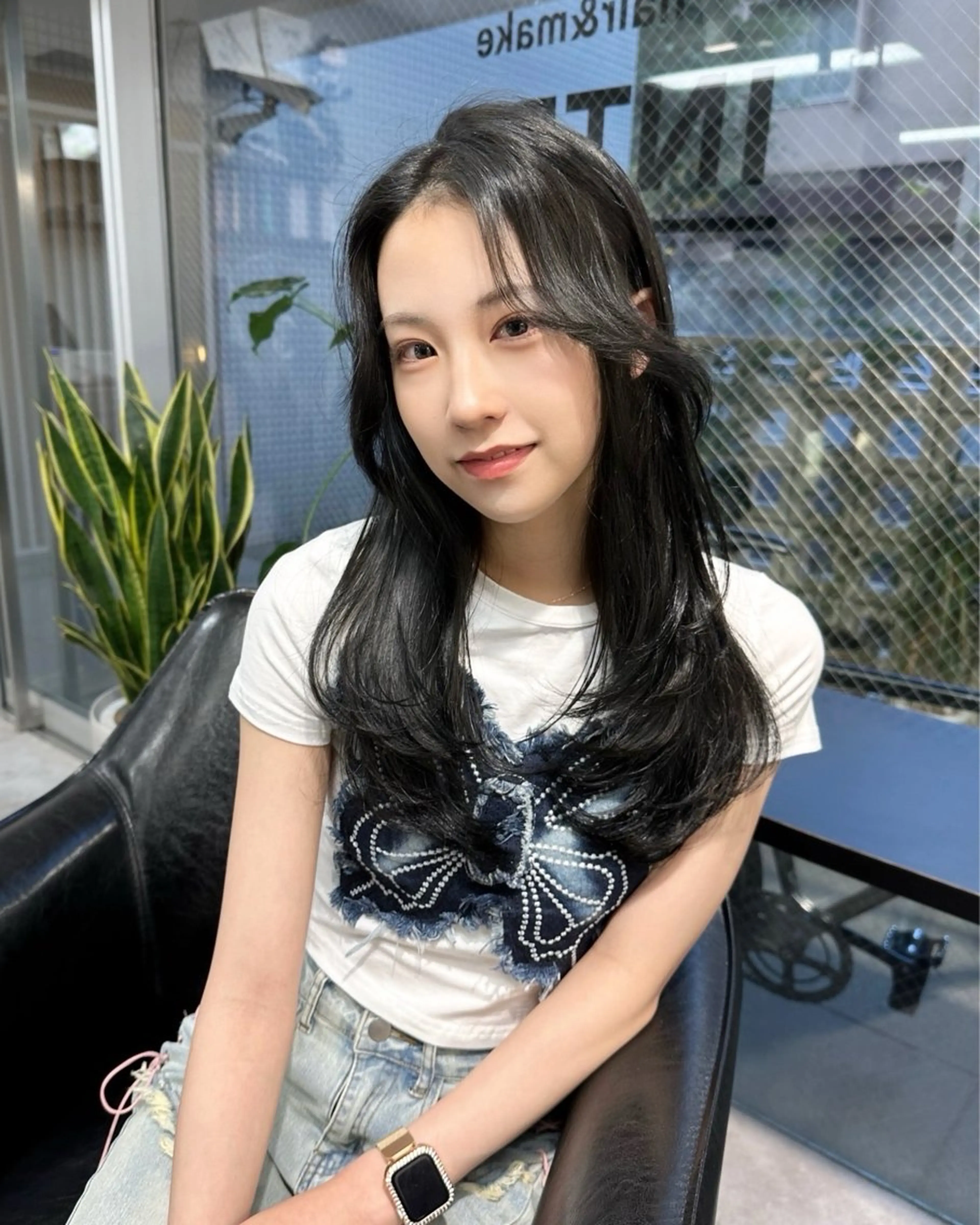 ロング カラー 韓国ヘア 店長NEGIのヘアスタイル