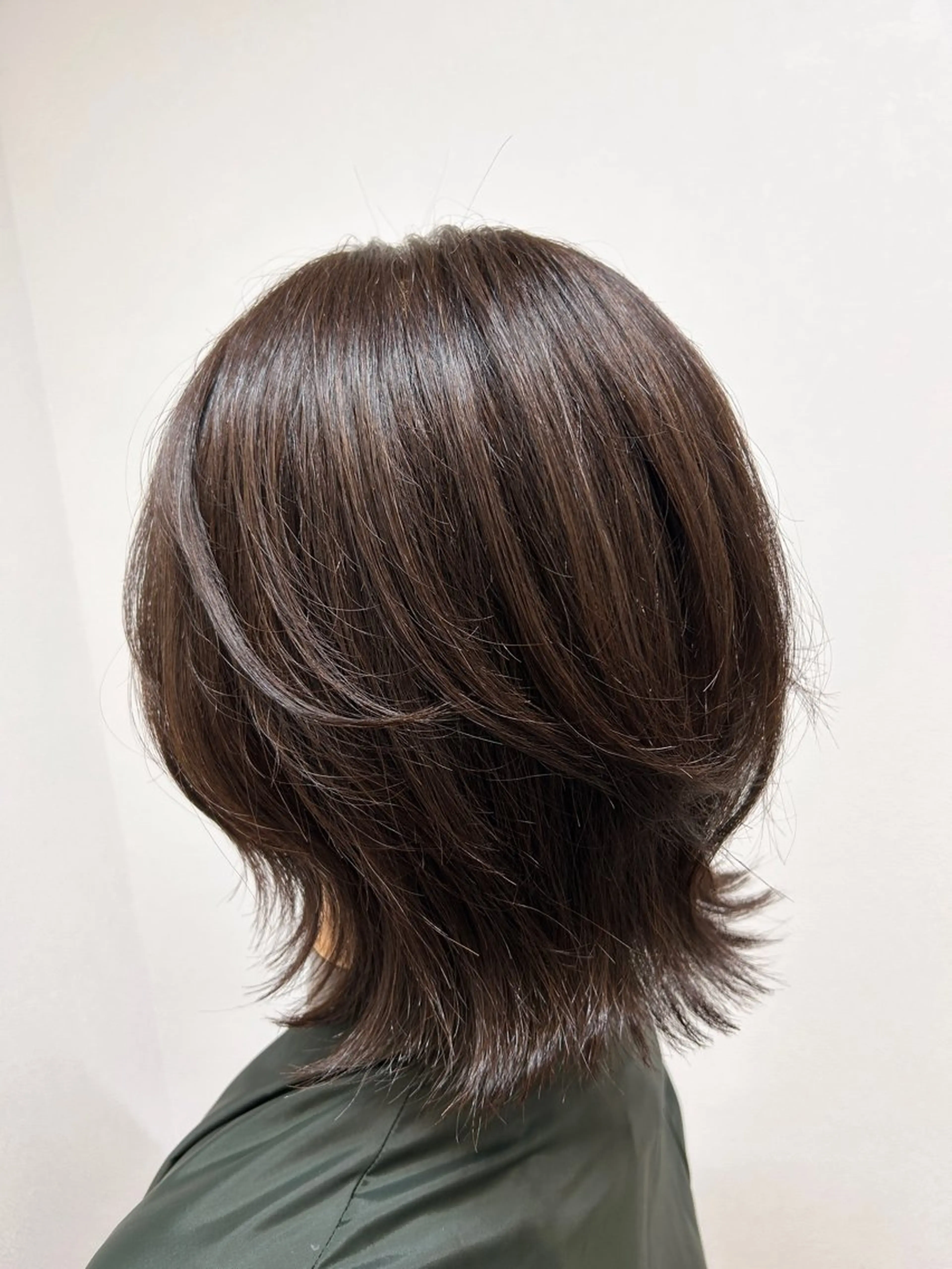 ミディアム ボブ くびれヘア ヘアワークフラックス所属・レイヤー/ボブ/ くびれ/ごうきのヘアスタイル