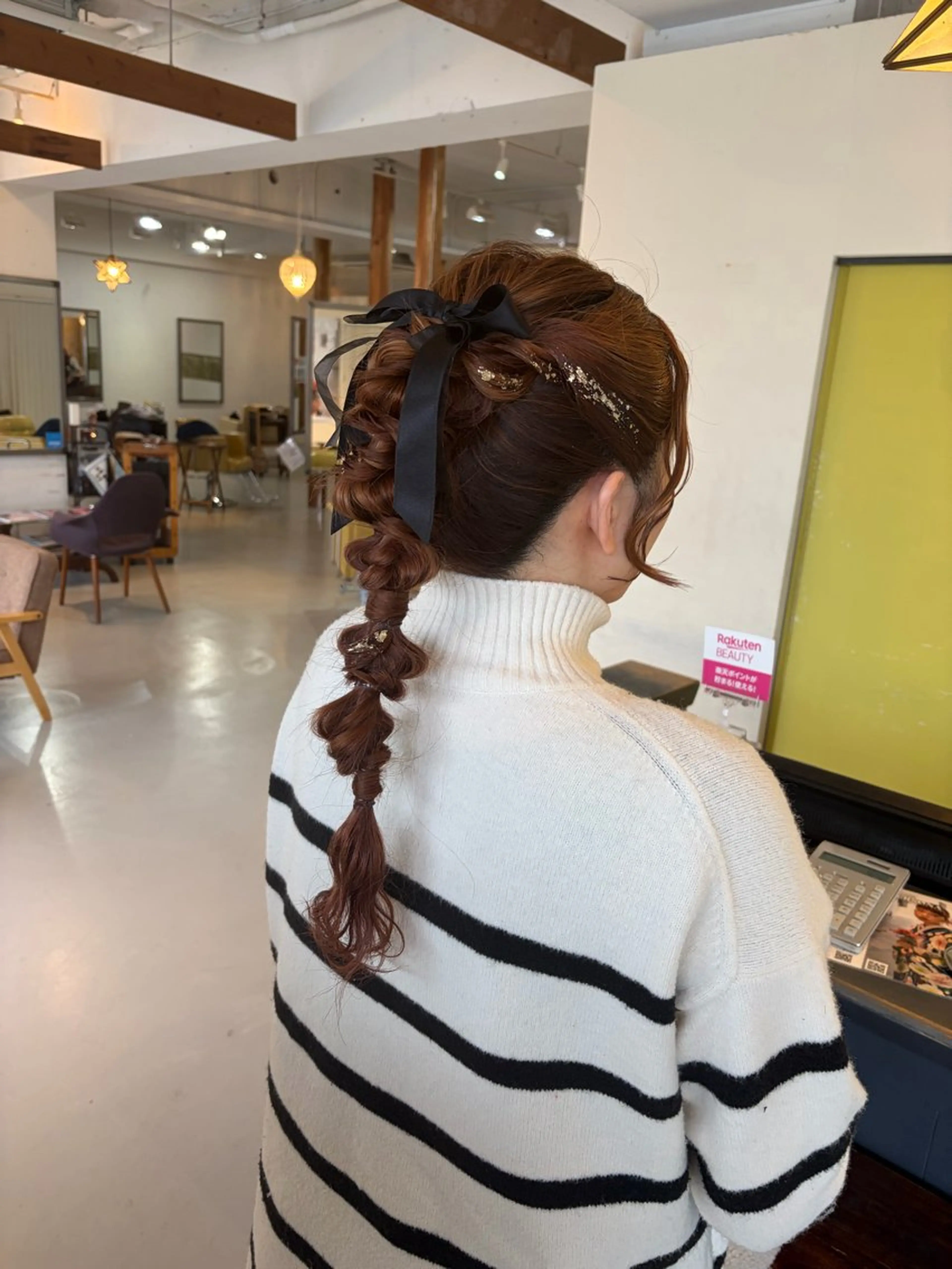 ヘアアレンジ 門手 菜々子のヘアスタイル