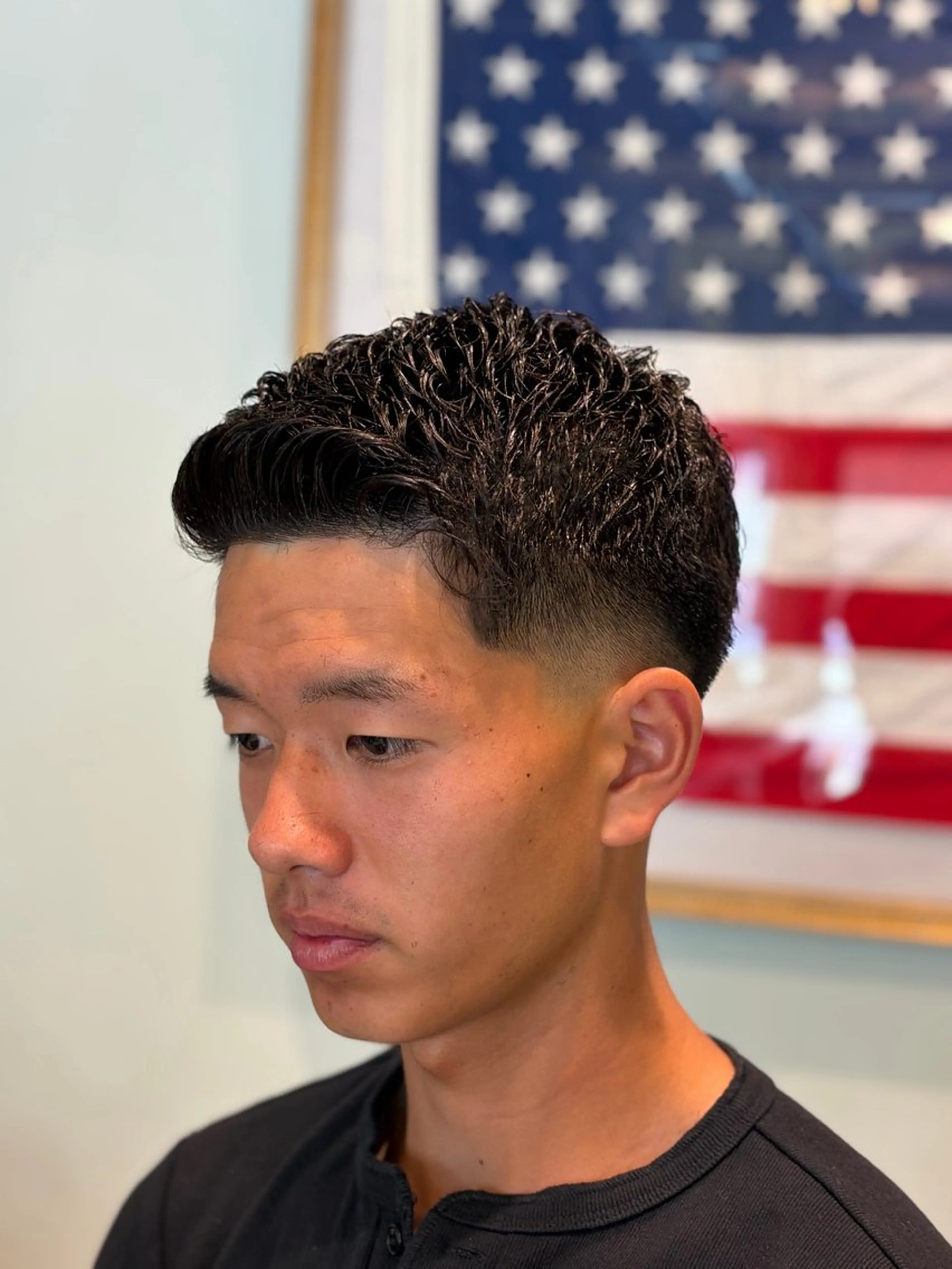 ショート カット パーマ 鈴木 航のヘアスタイル