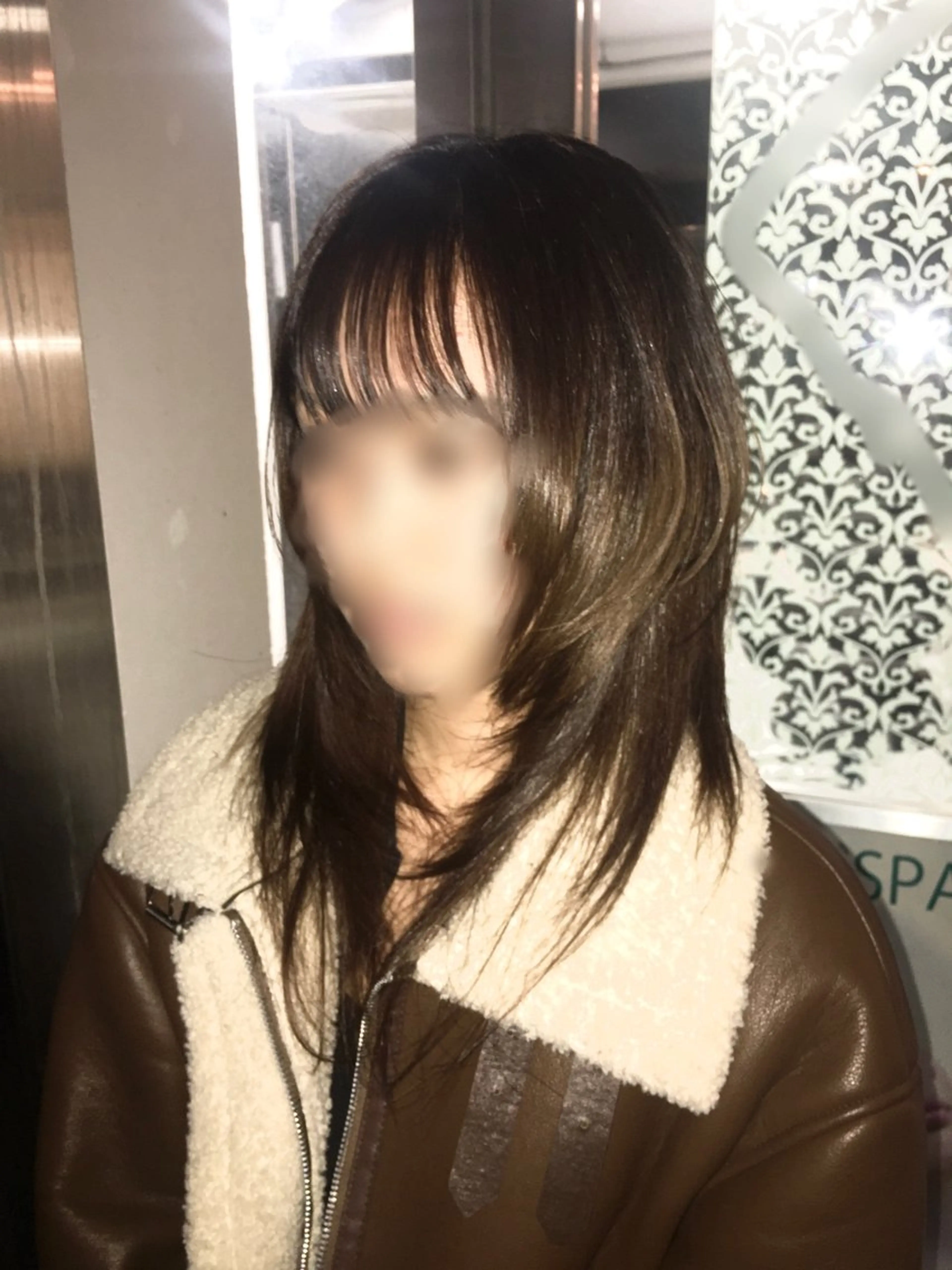 セミロング ハッシュカット モデル募集🎵 蒼衣のヘアスタイル