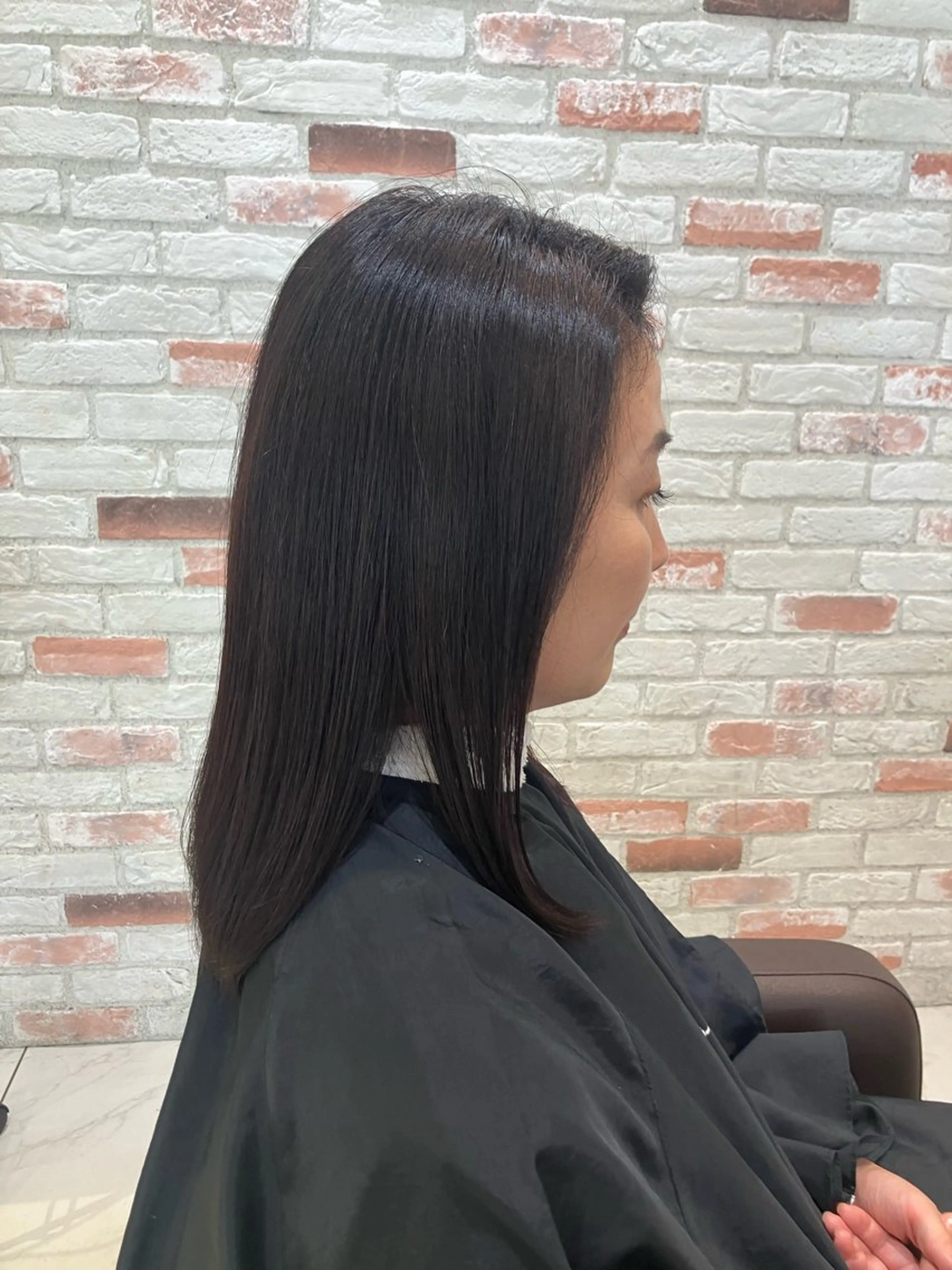 セミロング カラー 🧡Ash 新杉田🧡山本のヘアスタイル