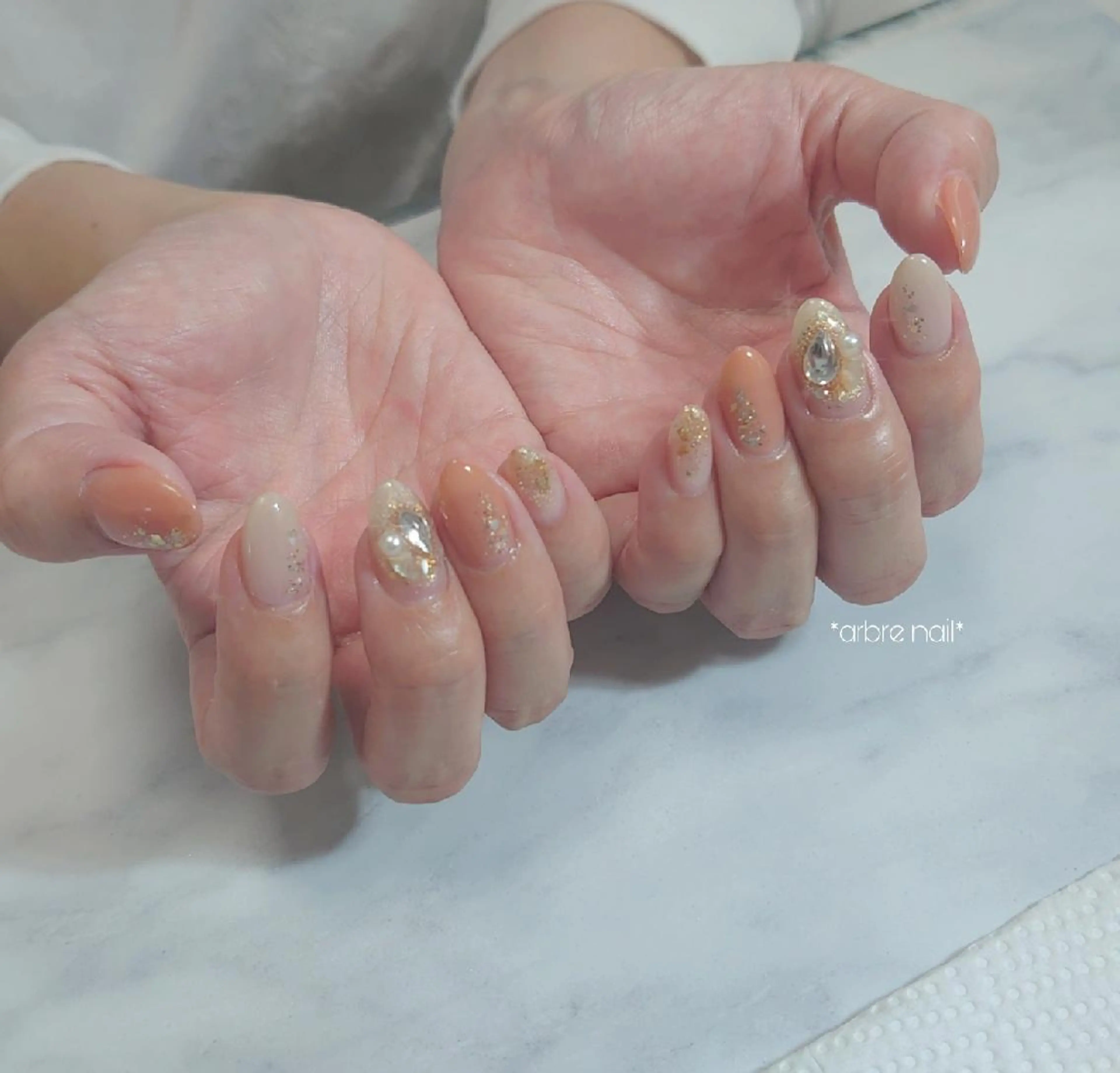 ネイル ✯.。 arbre nail 。✯.のネイルデザイン
