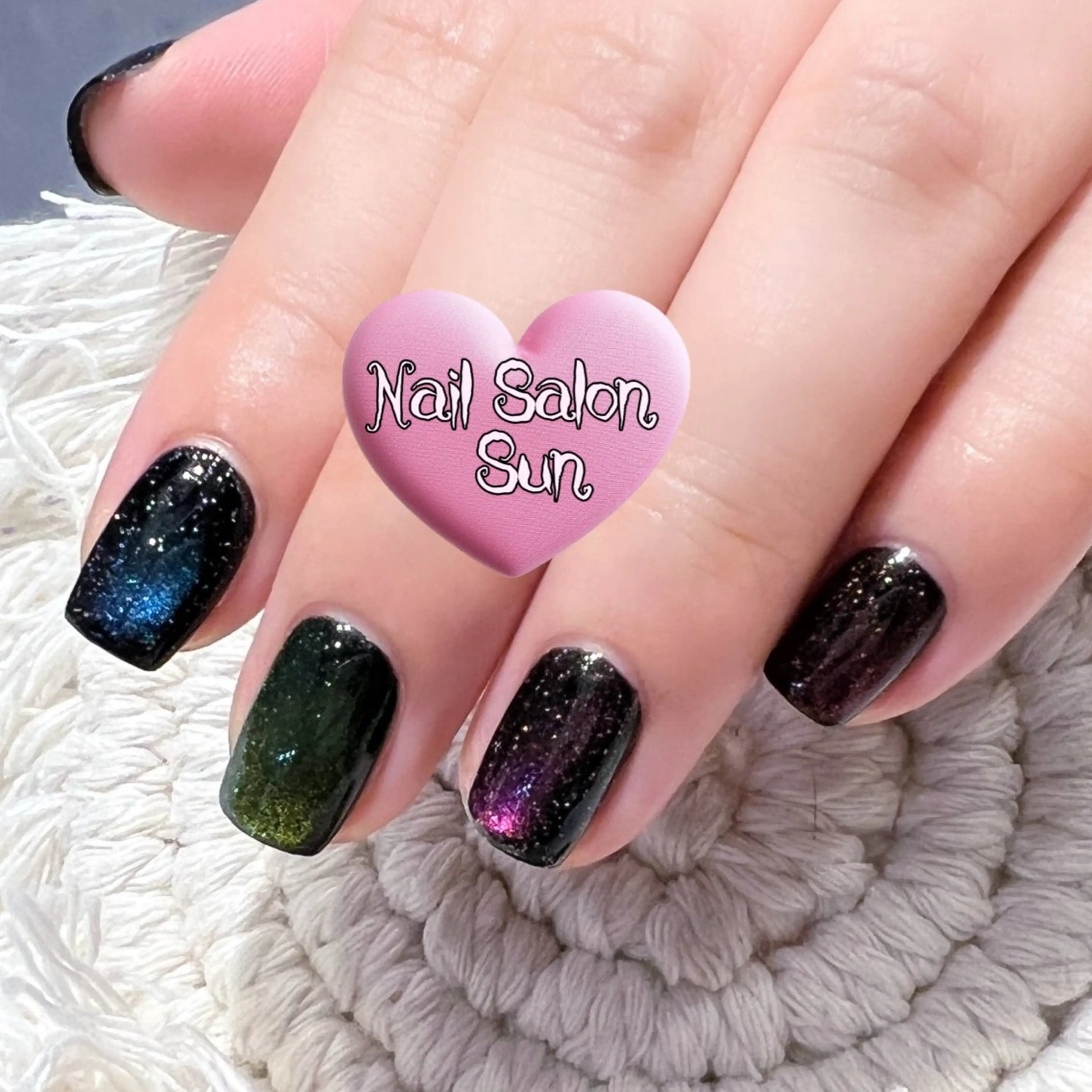 ネイル マグネットネイル ハンドネイル Sun Nail サン ネイルサロンのネイルデザイン